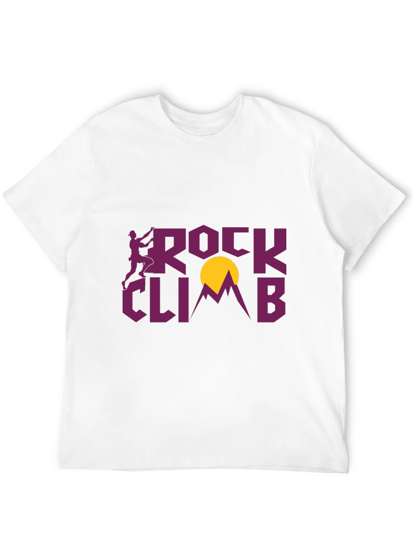 Rock Climb Graphic Tee - Mountain Adventure Shirt