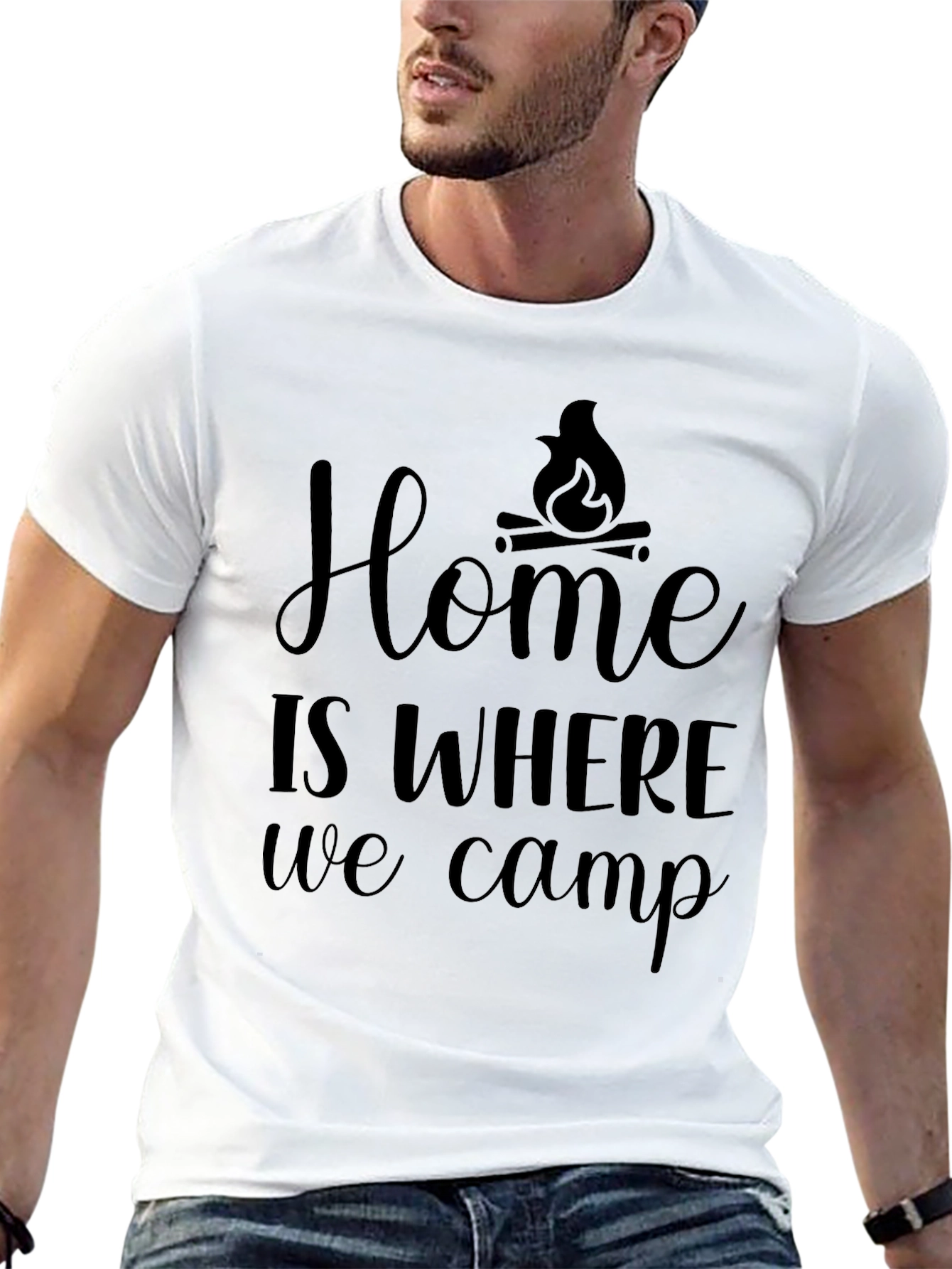 Camping T-Shirt - Home Is Where We Camp
