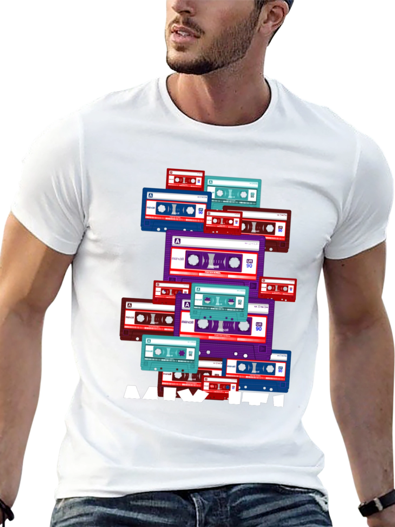 Retro Cassette Tape Mix It T-Shirt