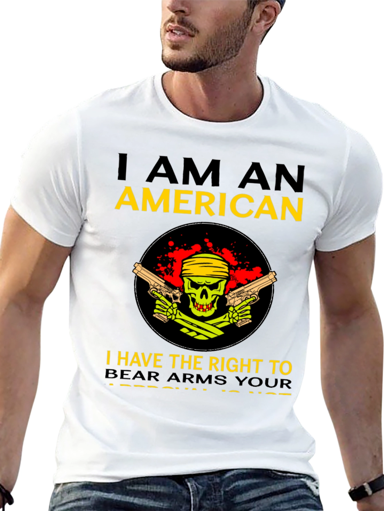 American Pride Graphic Tee - Right to Bear Arms