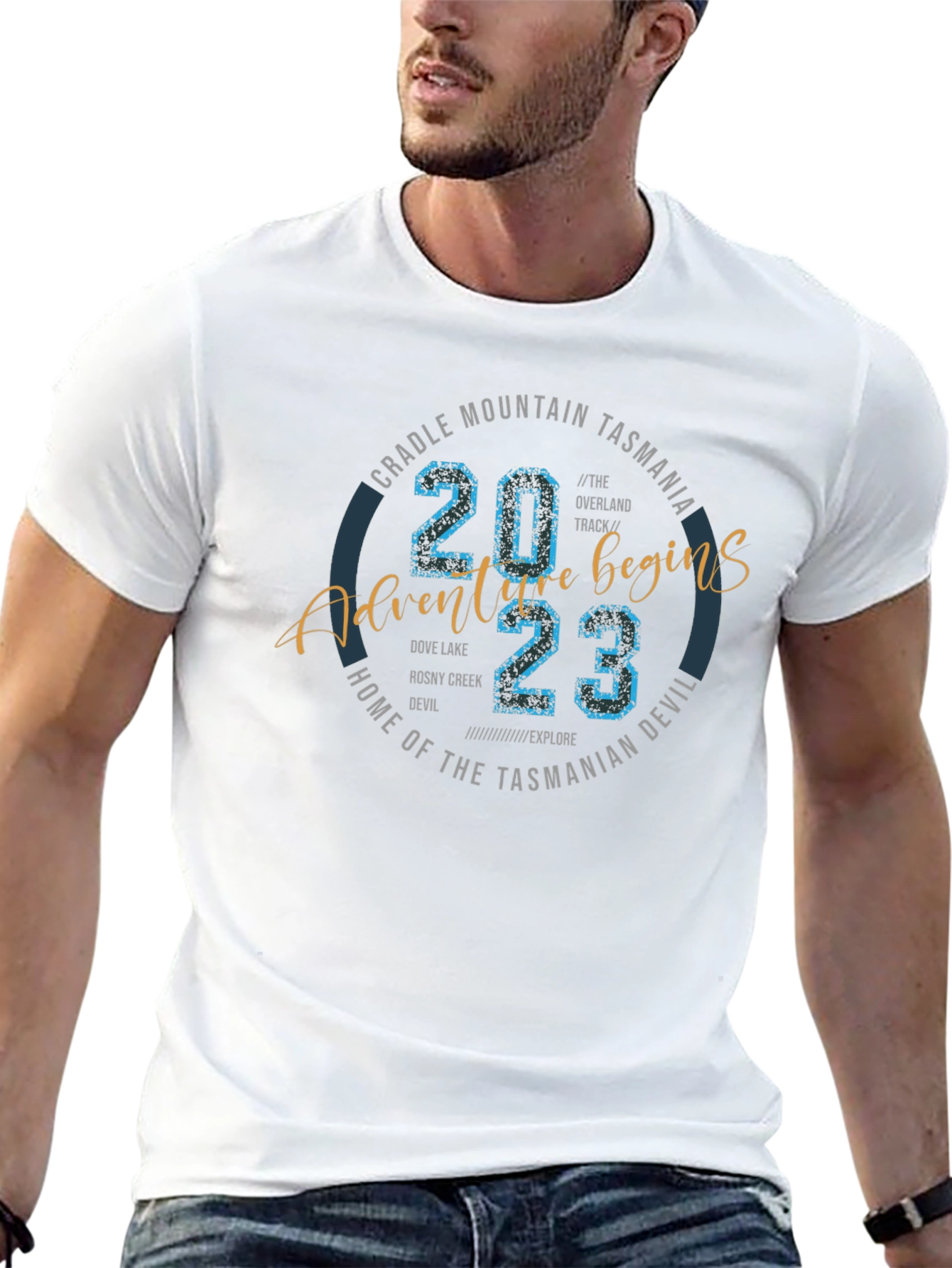 Cradle Mountain Tasmania Adventure Begins T-Shirt