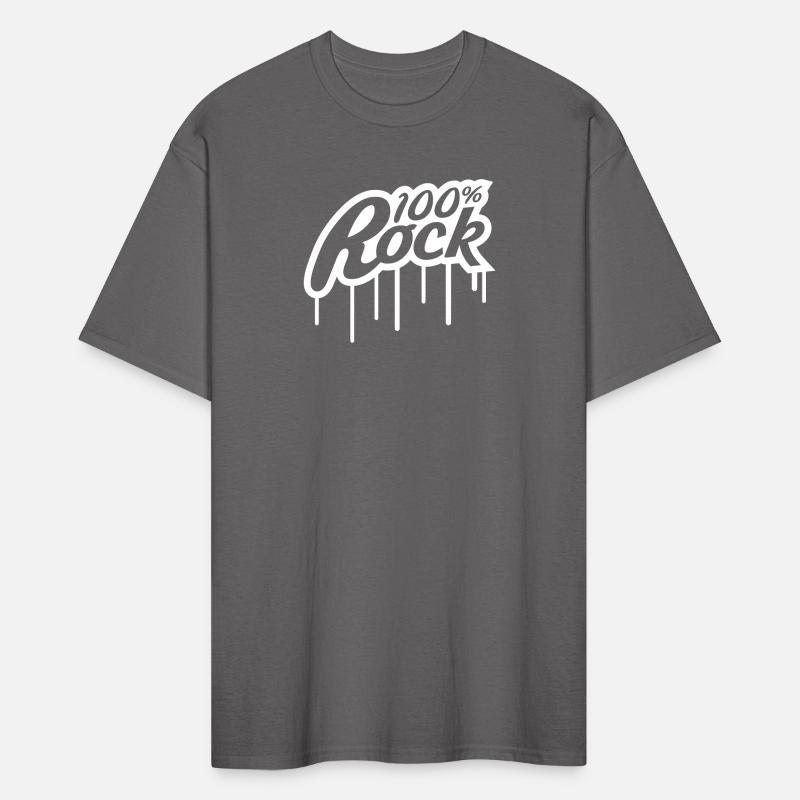 100 % Percent Rock Music Graffiti Drops Text Stamp