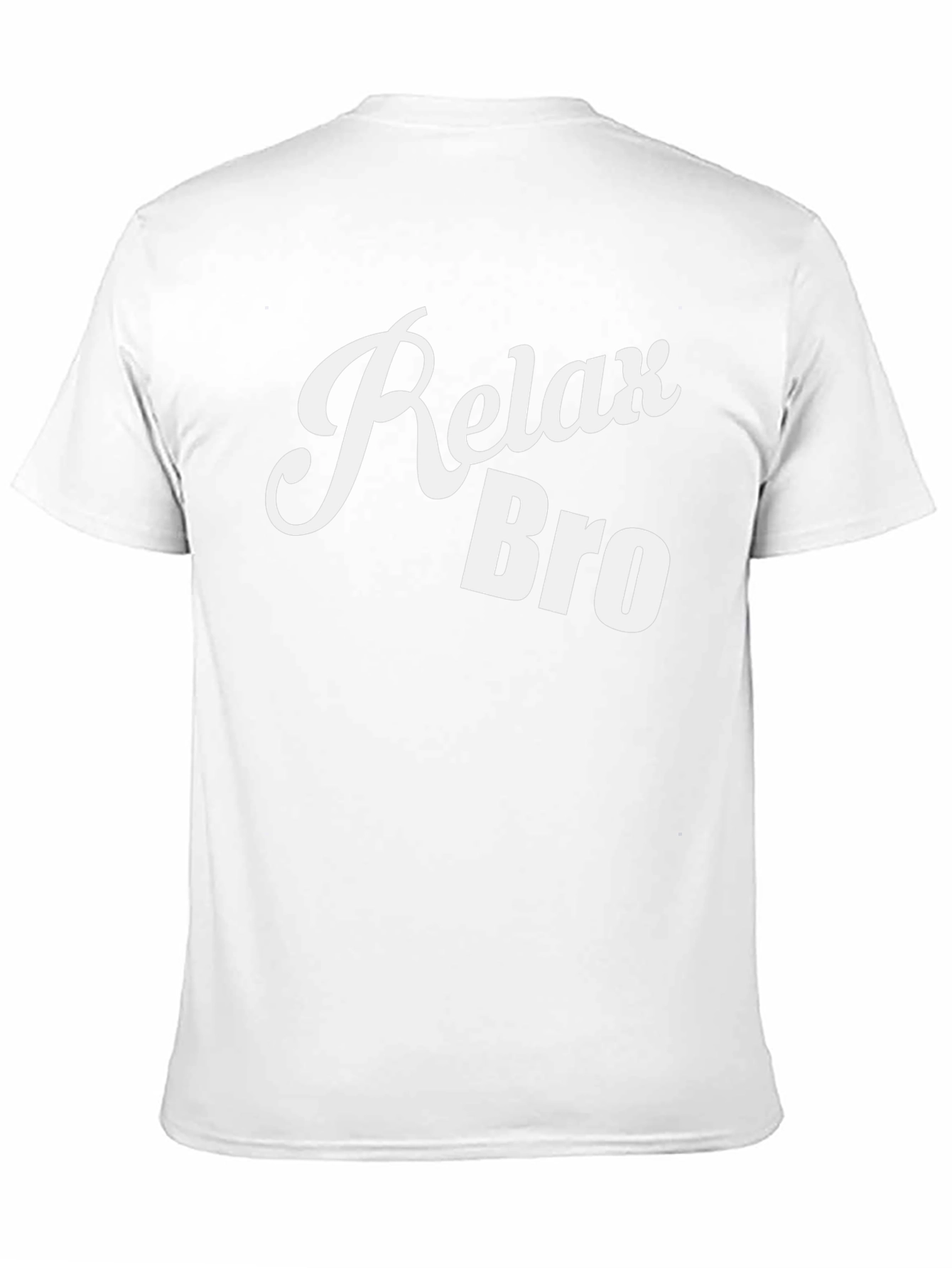 Relax Bro Graphic T-Shirt - Casual Comfort Tee