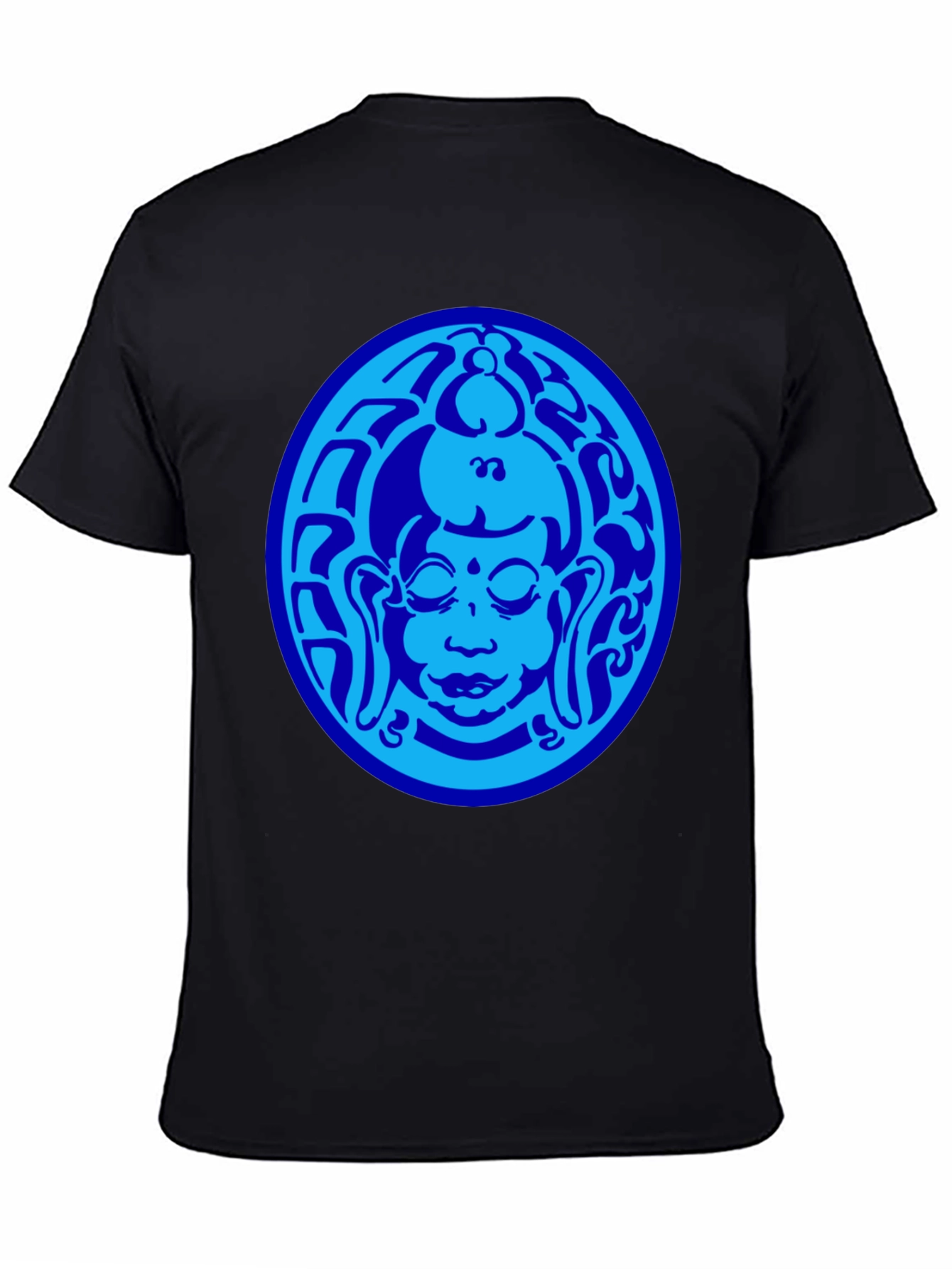Buddha Graphic Black T-Shirt