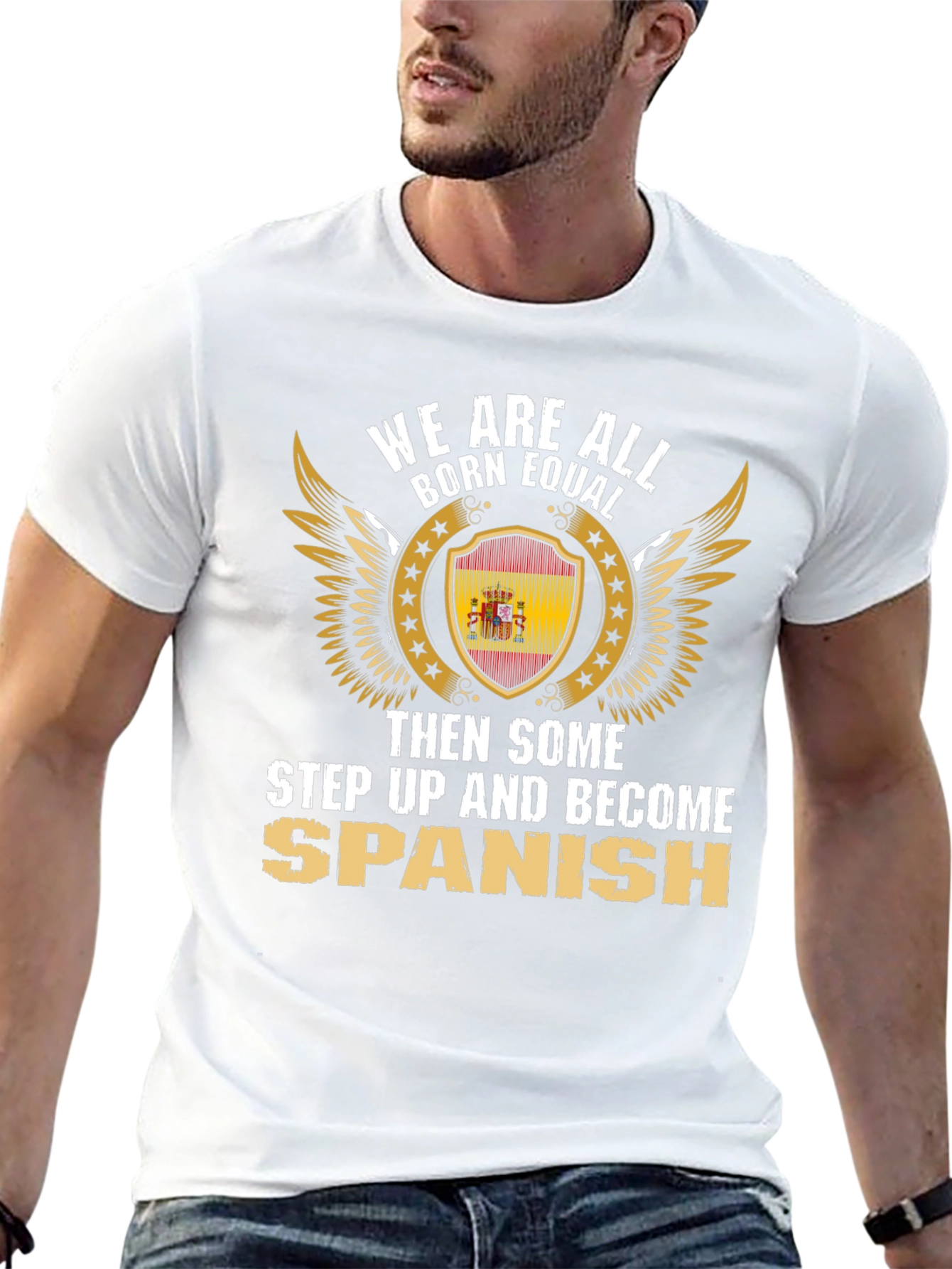 Born Equal Spanish Pride T-Shirt