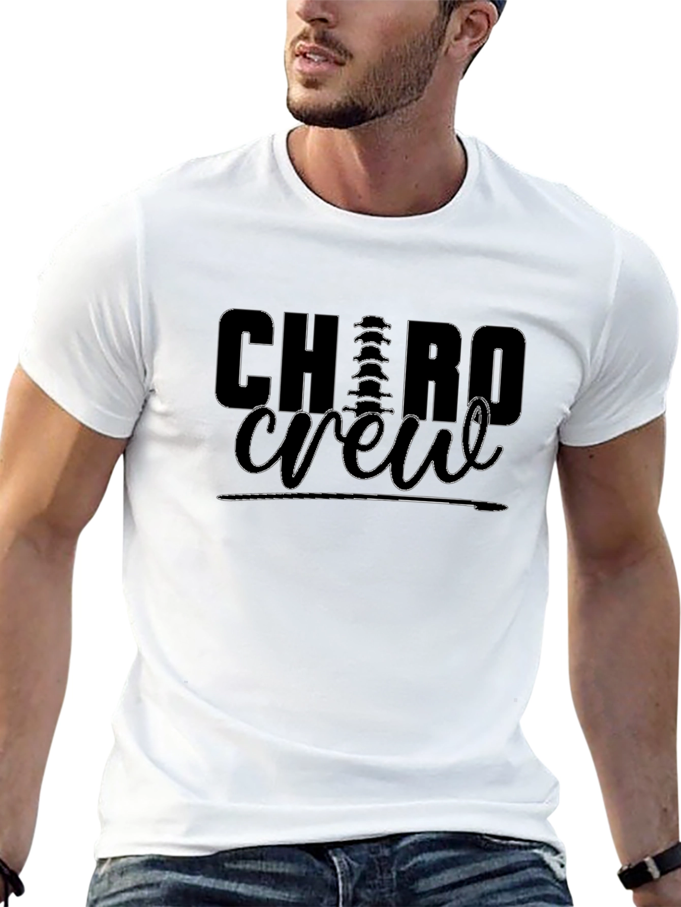 Chiropractor Crew Neck T-Shirt