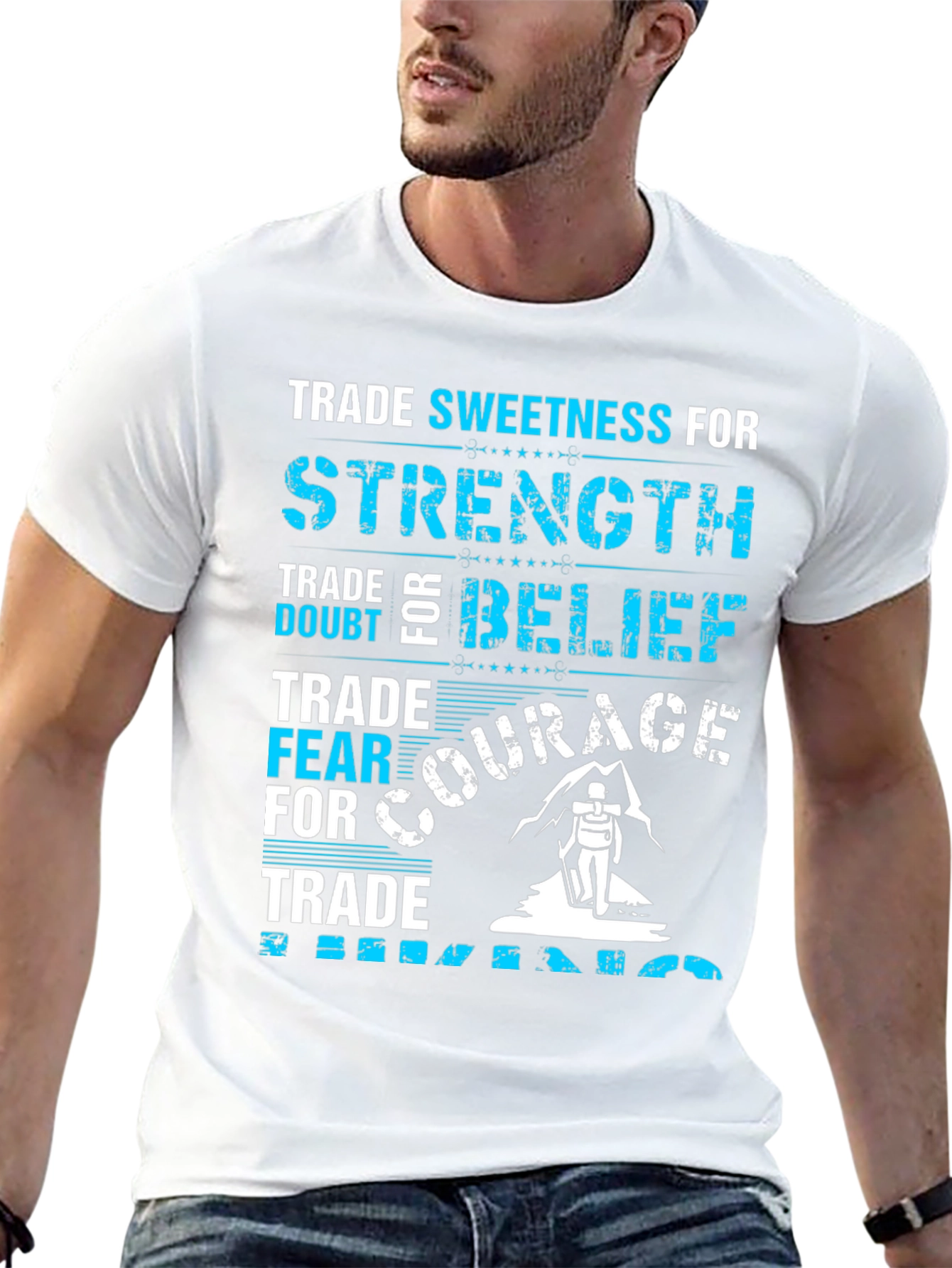 Trade Sweetness For Strength Graphic T-Shirt