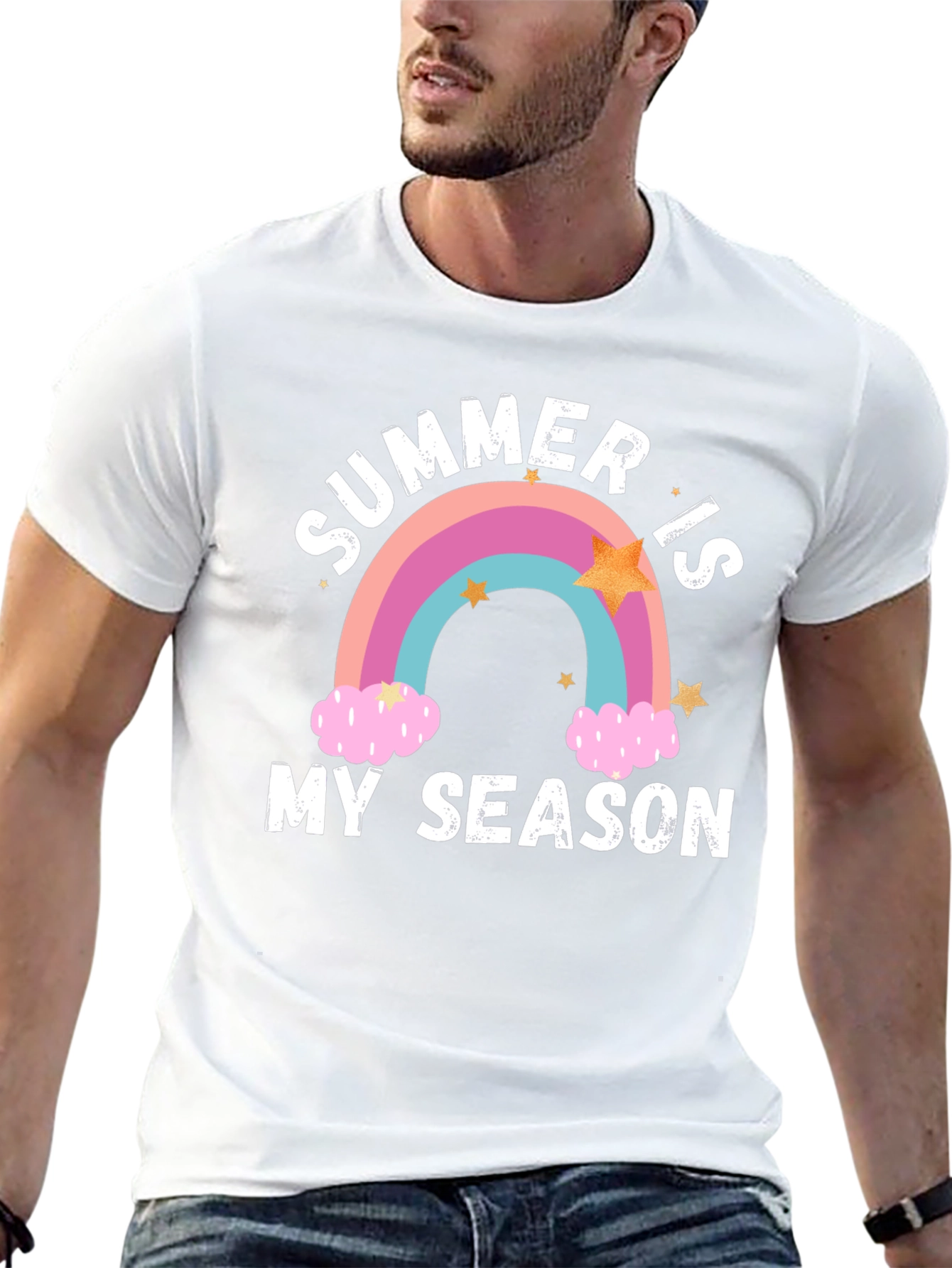 Summer Is My Season Graphic T-Shirt