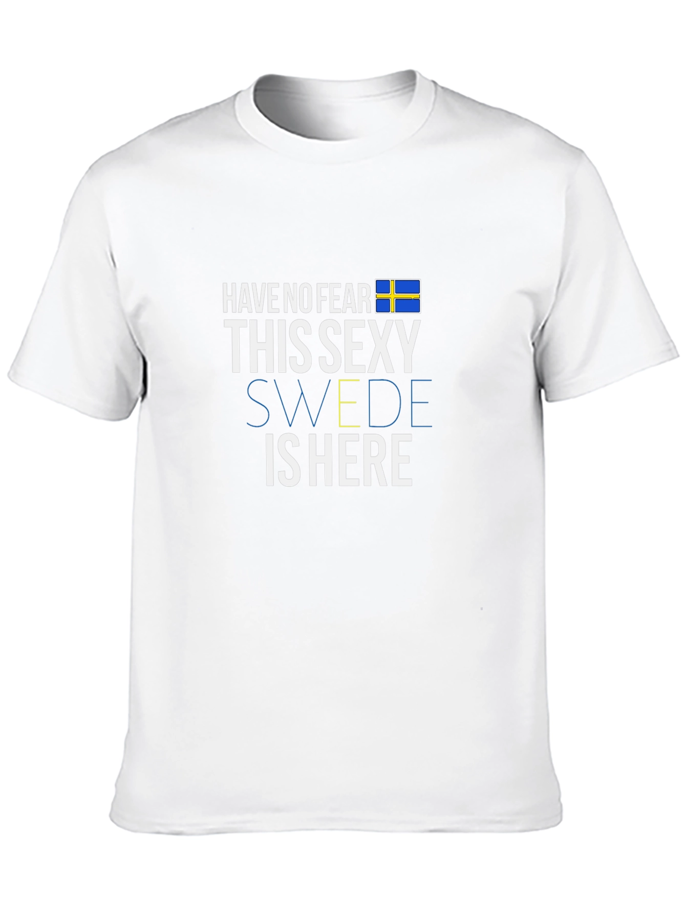 Sexy Swede Sweden Flag Novelty T-Shirt