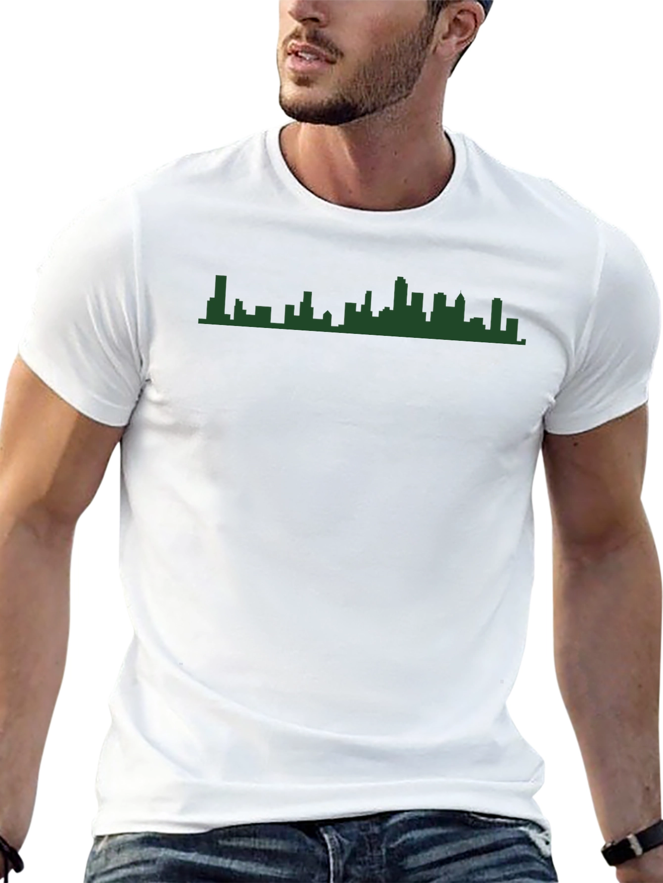 Skyline Graphic Tee - Urban Style