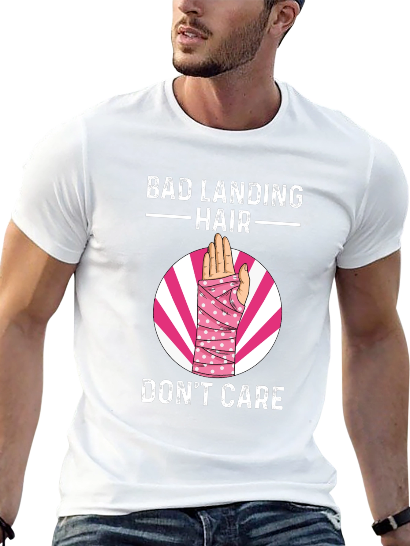 Bad Landing Hair Dont Care T-Shirt