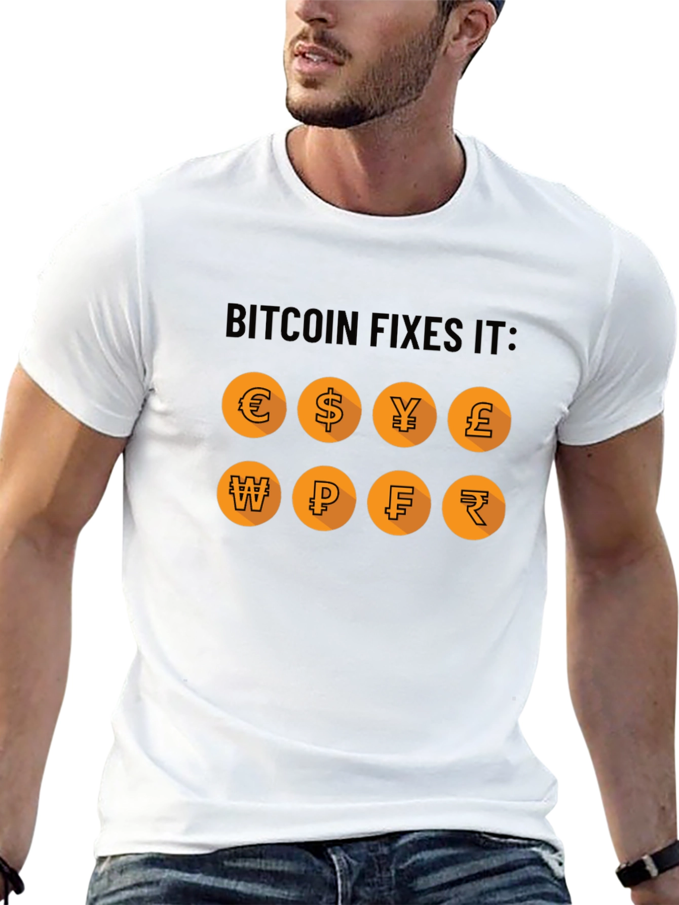 Bitcoin Fixes It T-Shirt Crypto Currency Tee