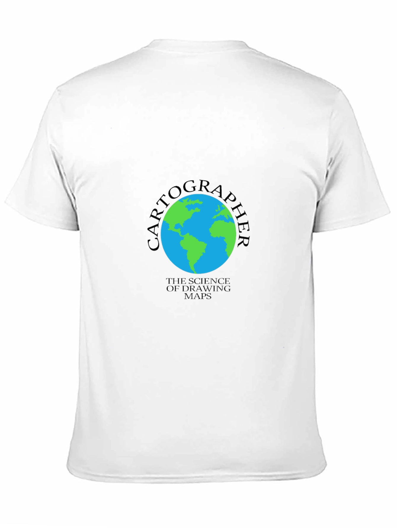 Cartographer Globe Graphic T-Shirt - Science of Maps