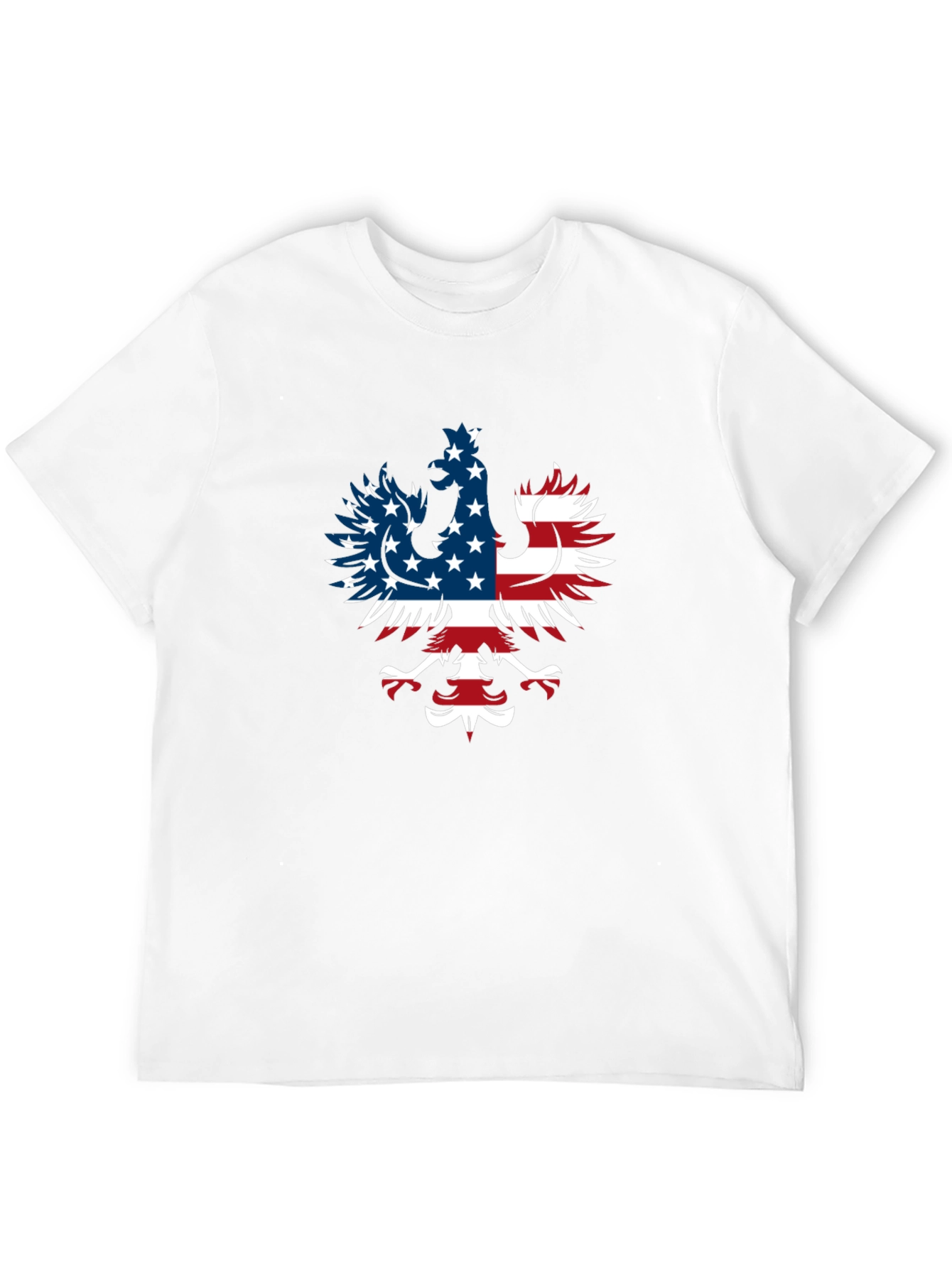 American Flag Eagle Graphic T-Shirt Patriotic USA
