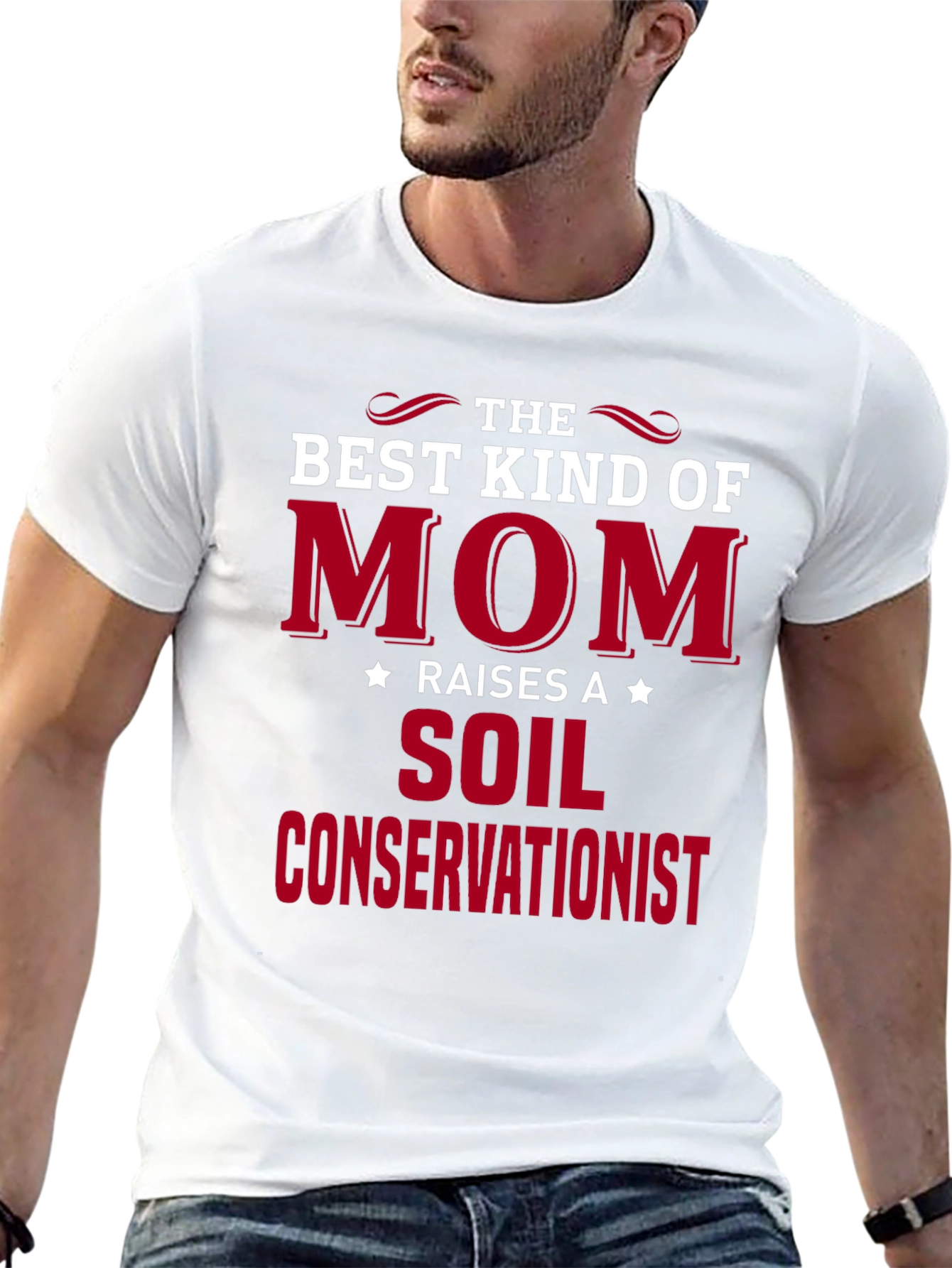 Best Kind of Mom Soil Conservationist Graphic Tee