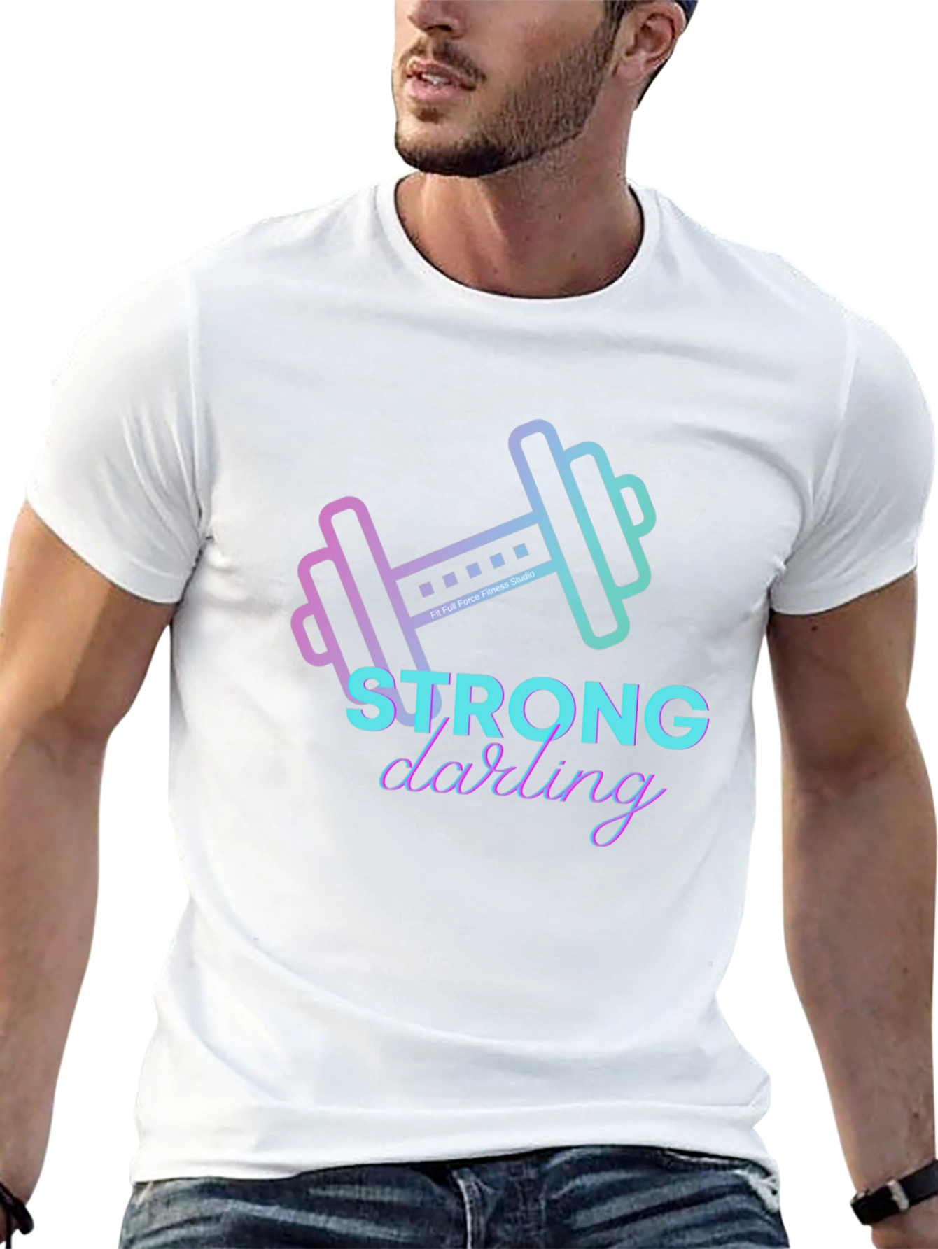 Strong Darling Graphic T-Shirt - Black