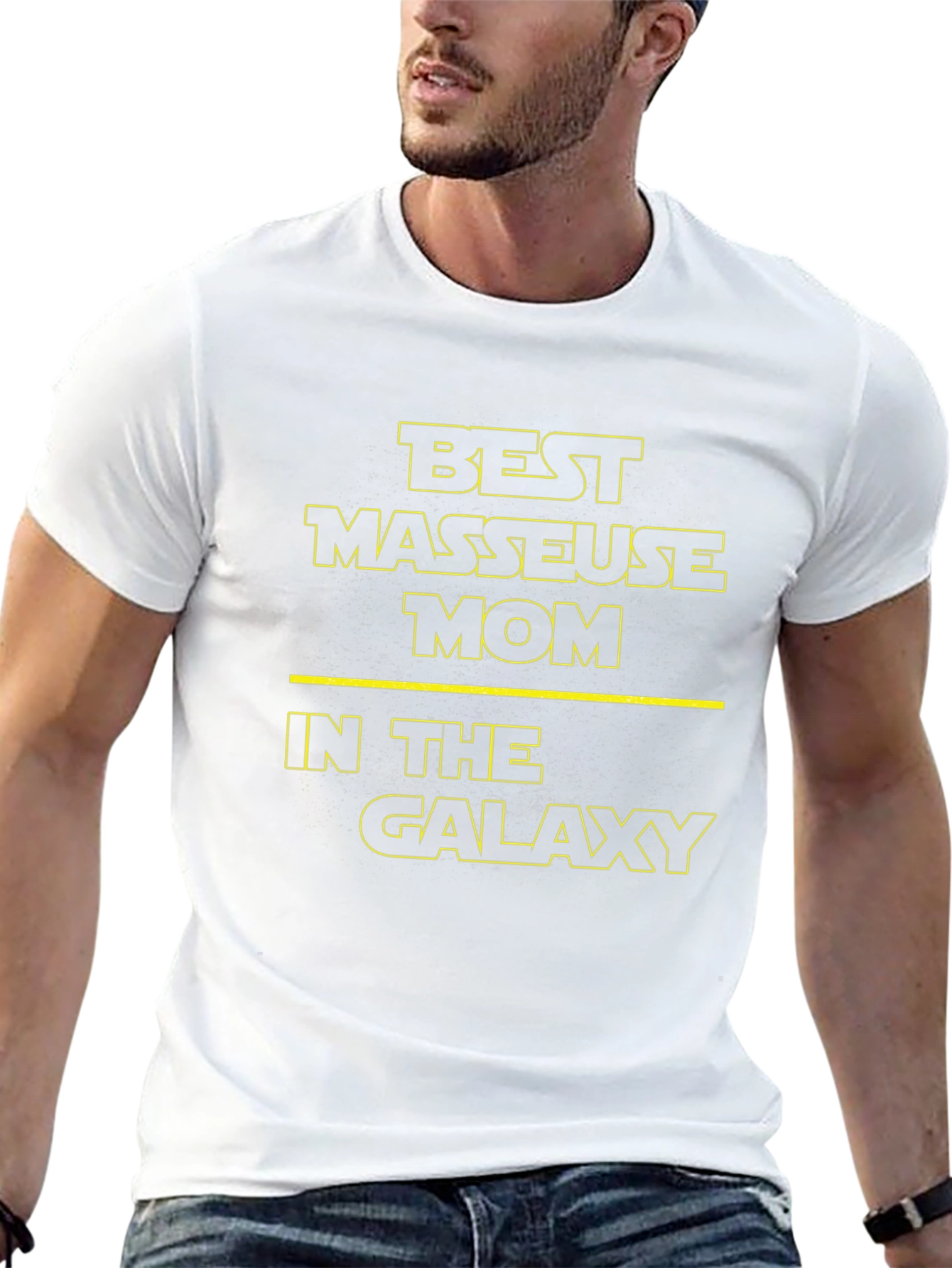 Best Masseur Mom Galaxy T-Shirt
