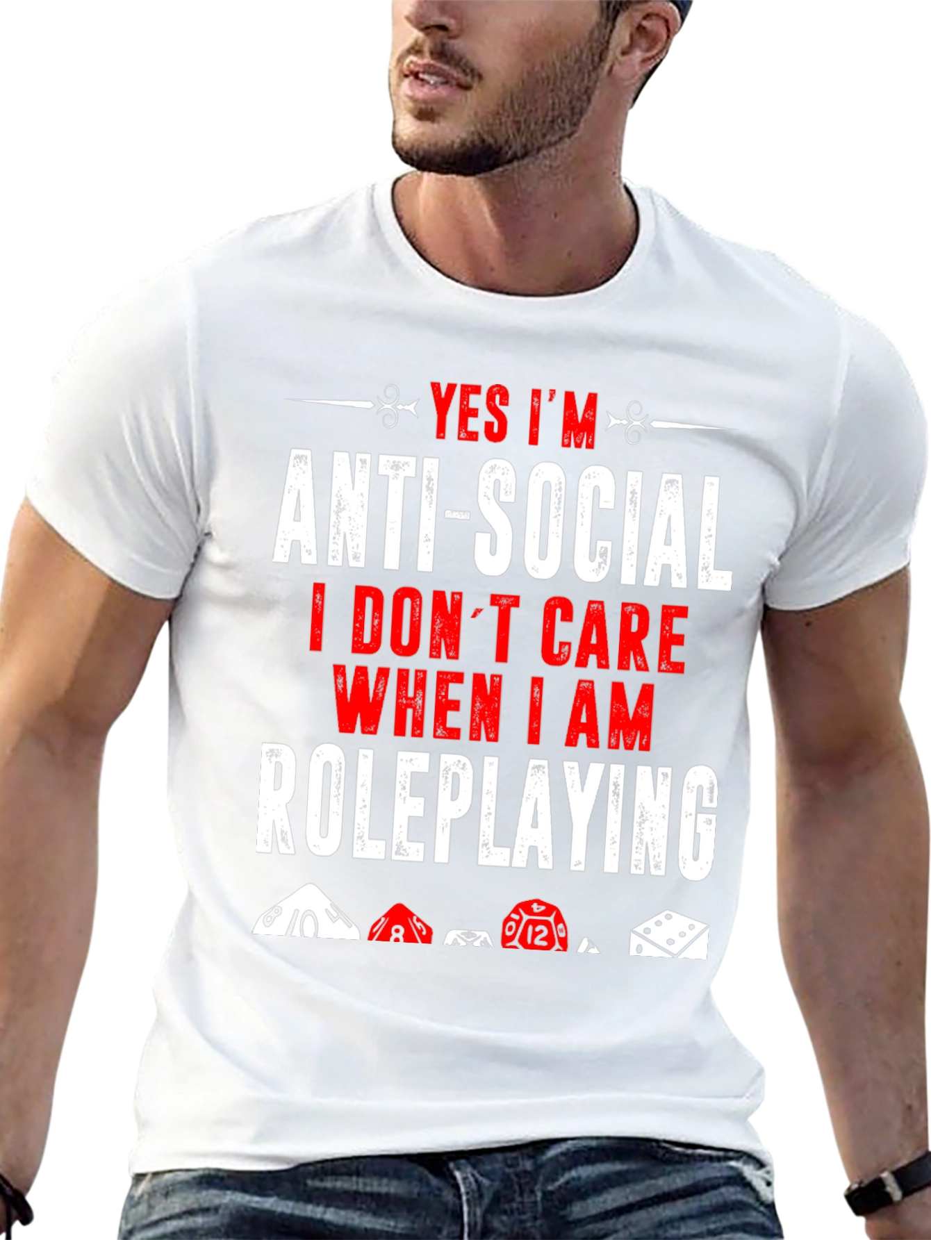 Anti-Social Roleplaying T-Shirt