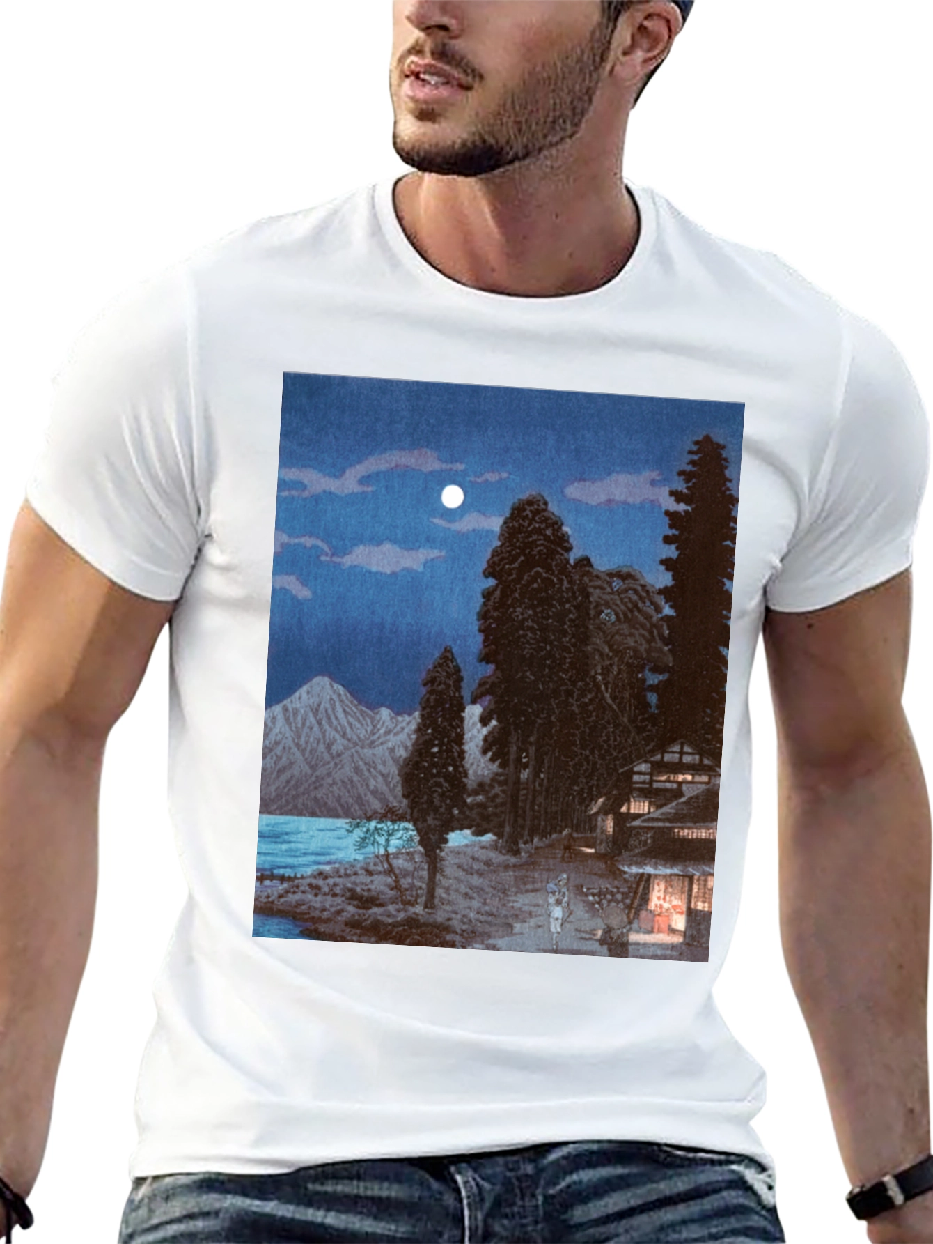 Scenic Landscape Graphic Tee