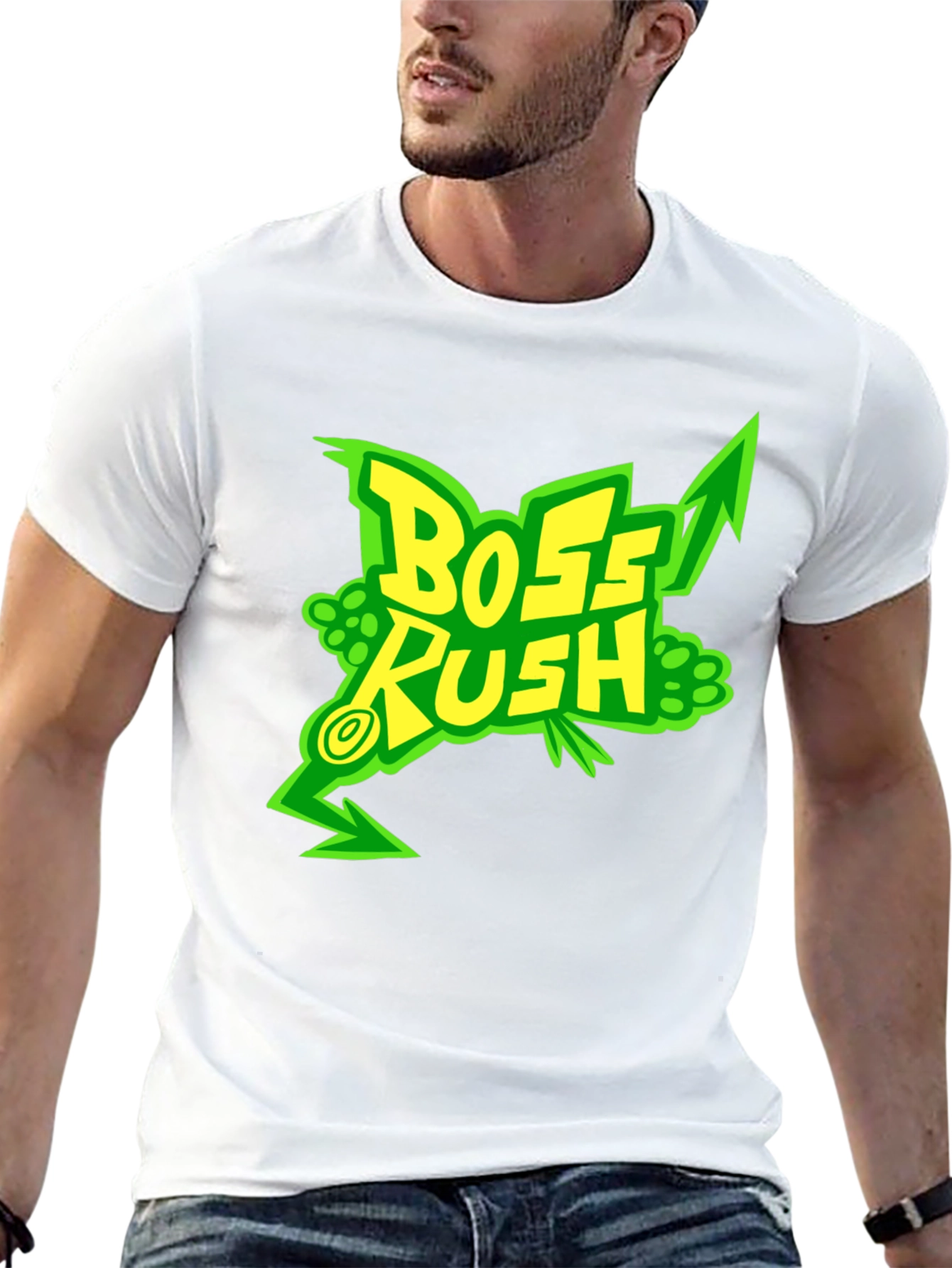 Boss Kush Graphic Print Black T-Shirt