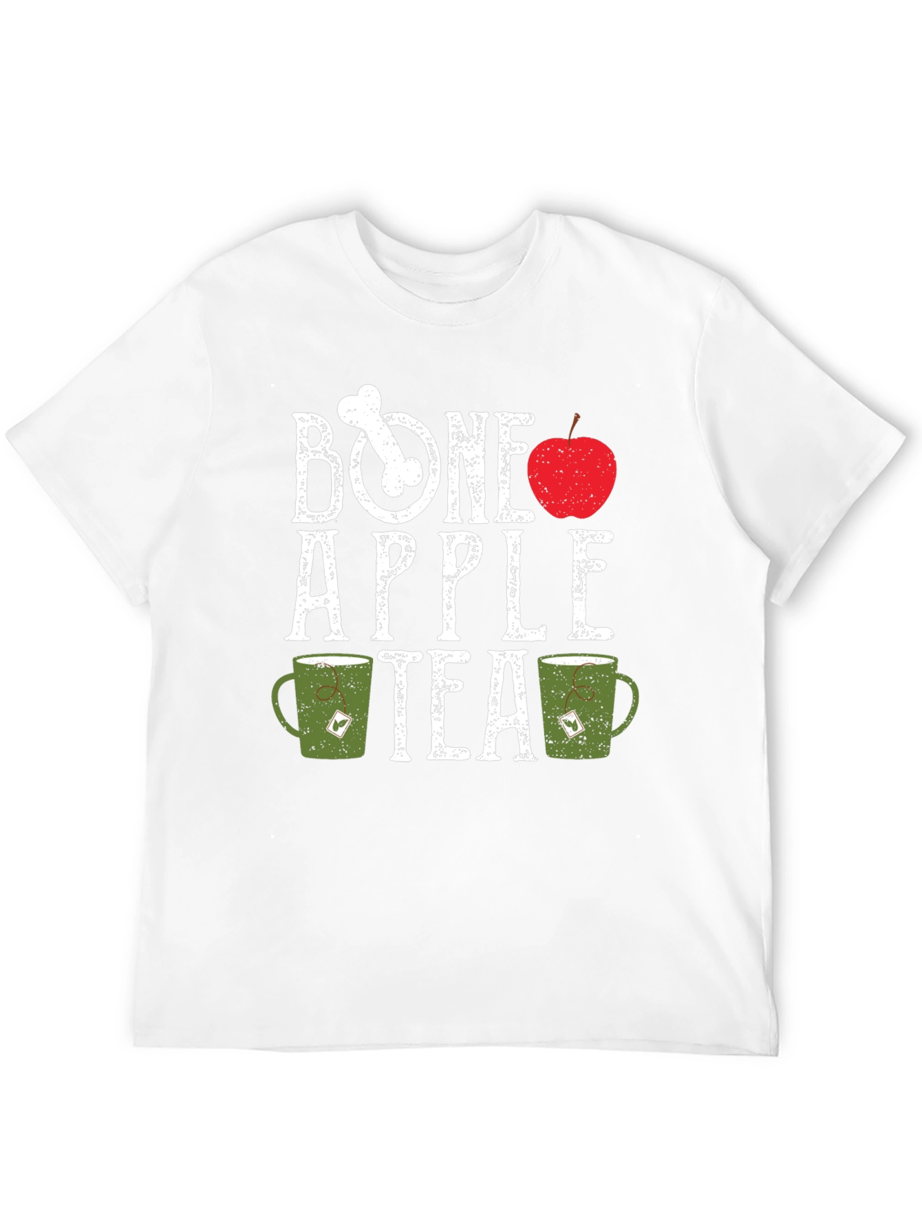 Bone Apple Tea Funny Graphic T-Shirt