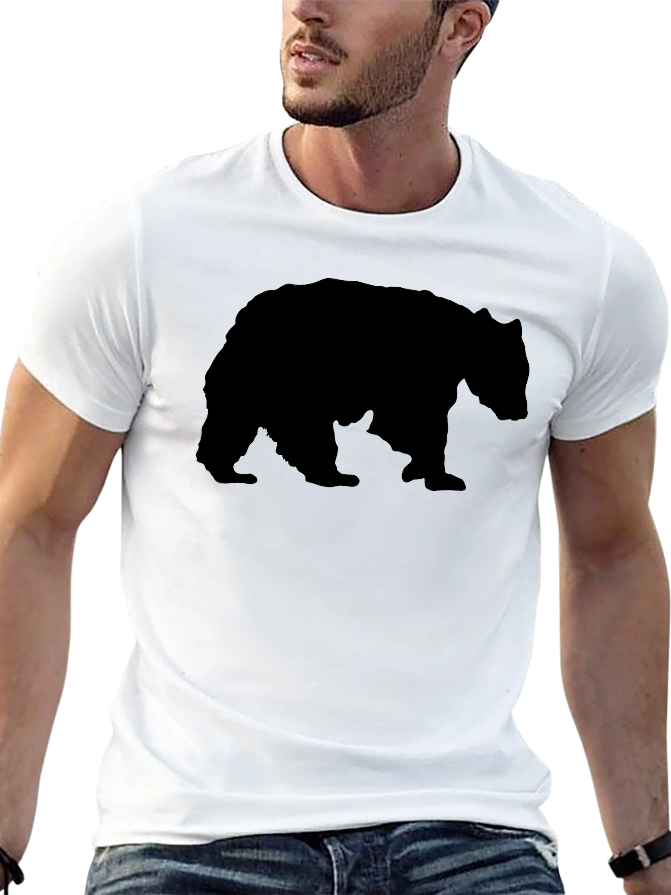 Black Bear Silhouette T-Shirt