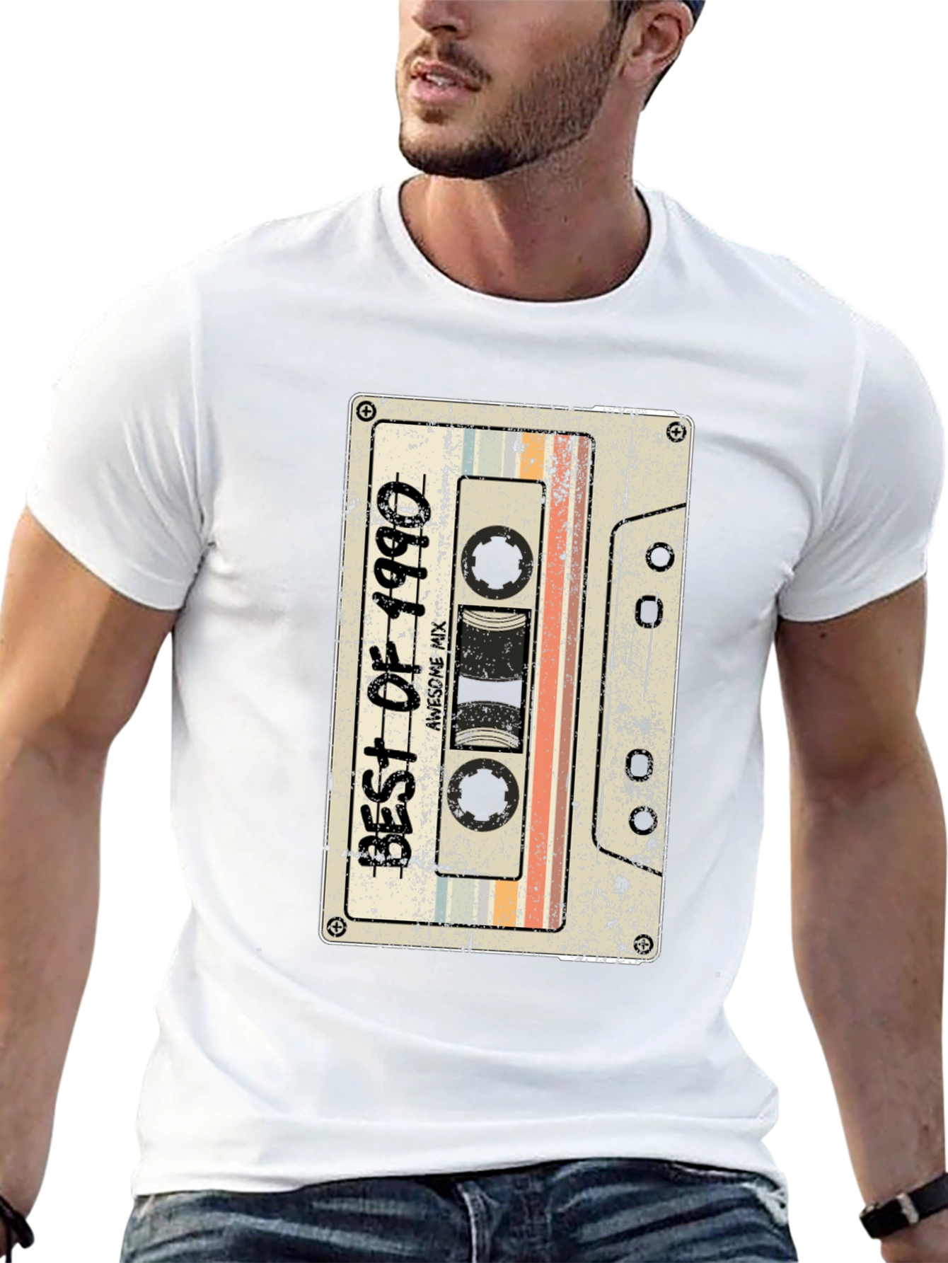 Best of 1990 Cassette Tape Graphic T-Shirt