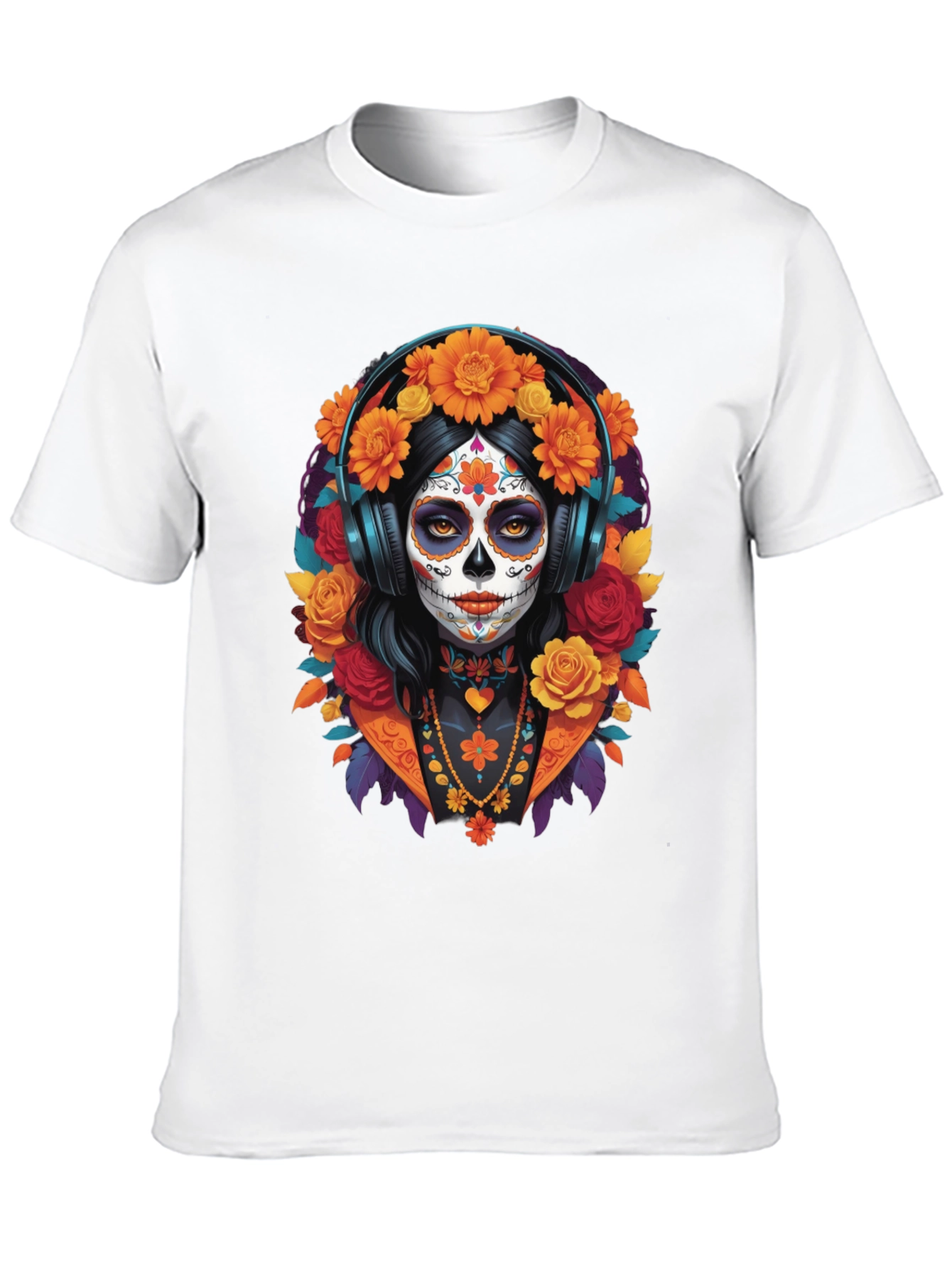 Sugar Skull Woman T-Shirt