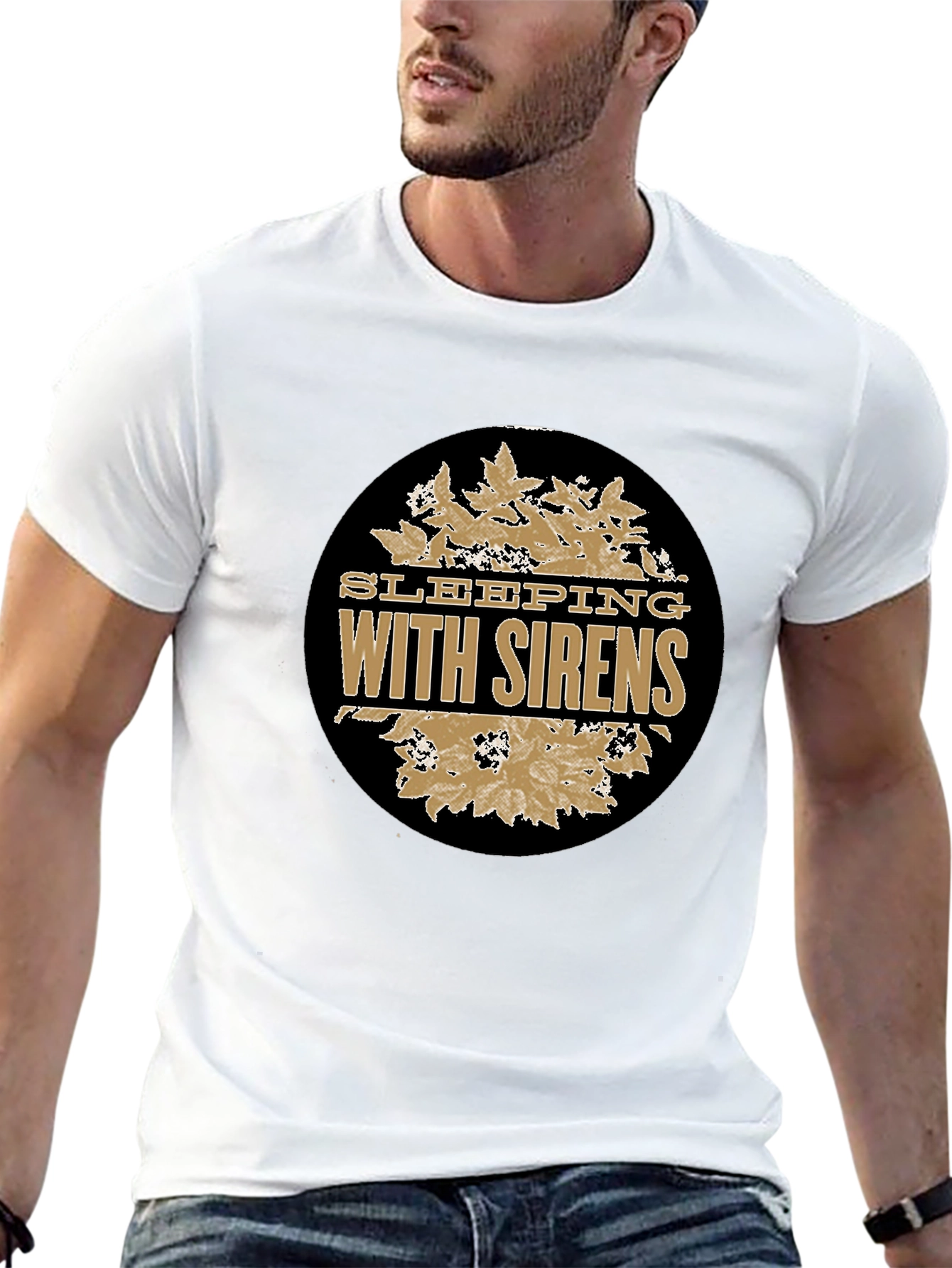 Sleeping With Sirens Band Tee - Black