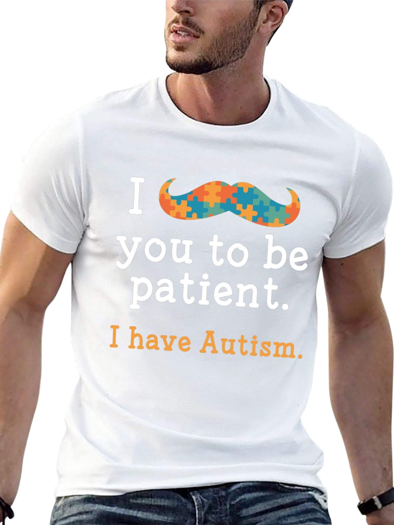 Autism Awareness Graphic Tee - Be Patient