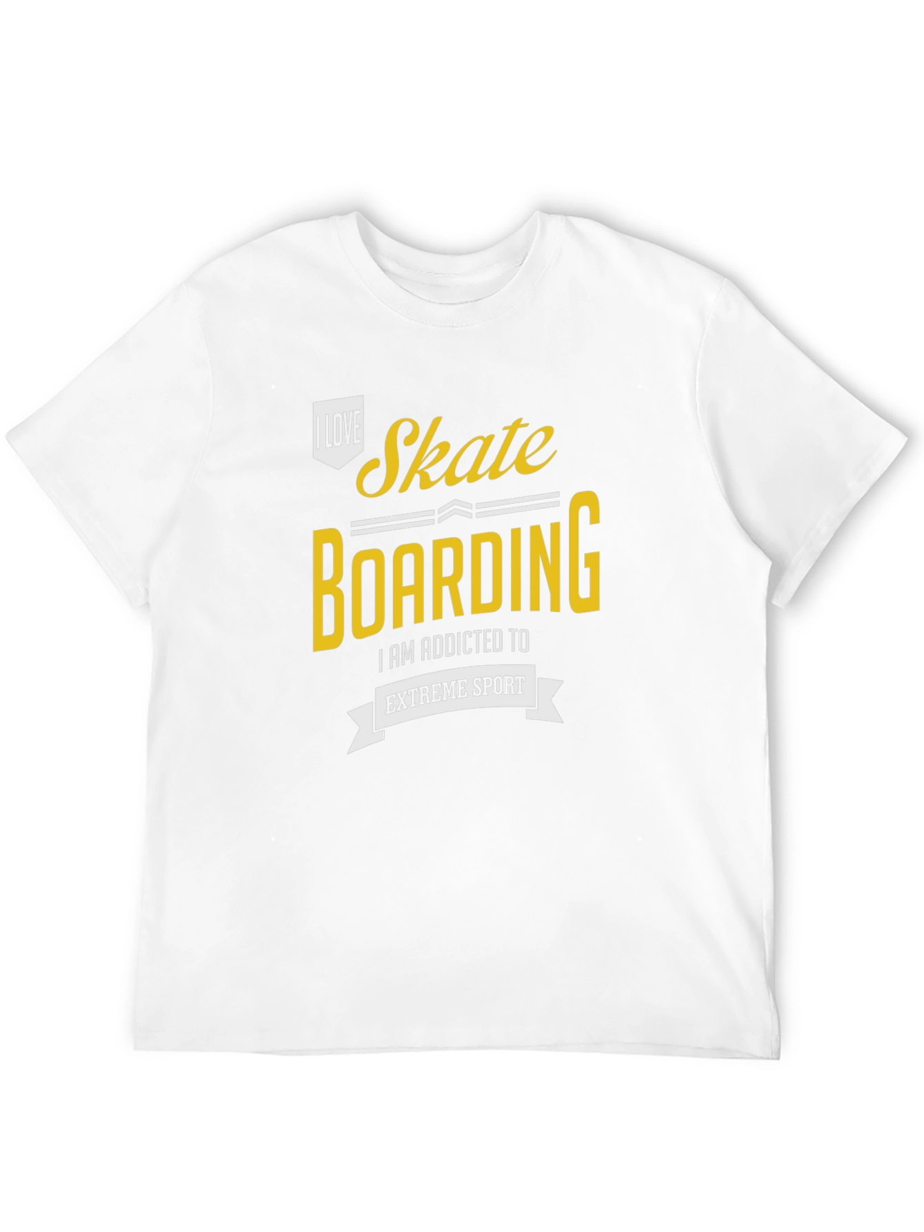 Skateboarding Addict T-Shirt - Extreme Sport Style