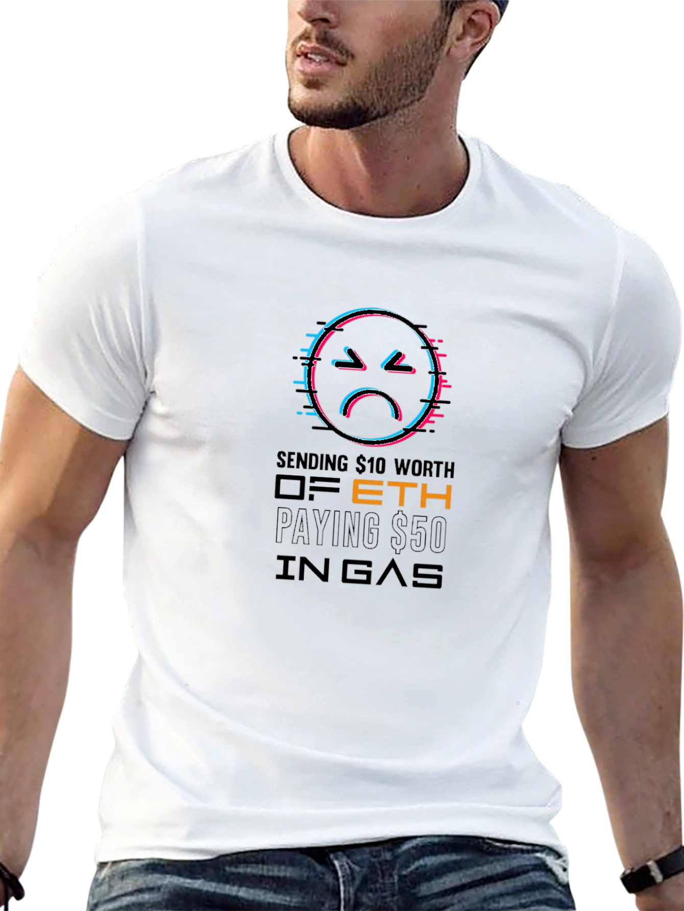 Crypto Gas Fee T-Shirt: Ethereum Blockchain Humor Tee