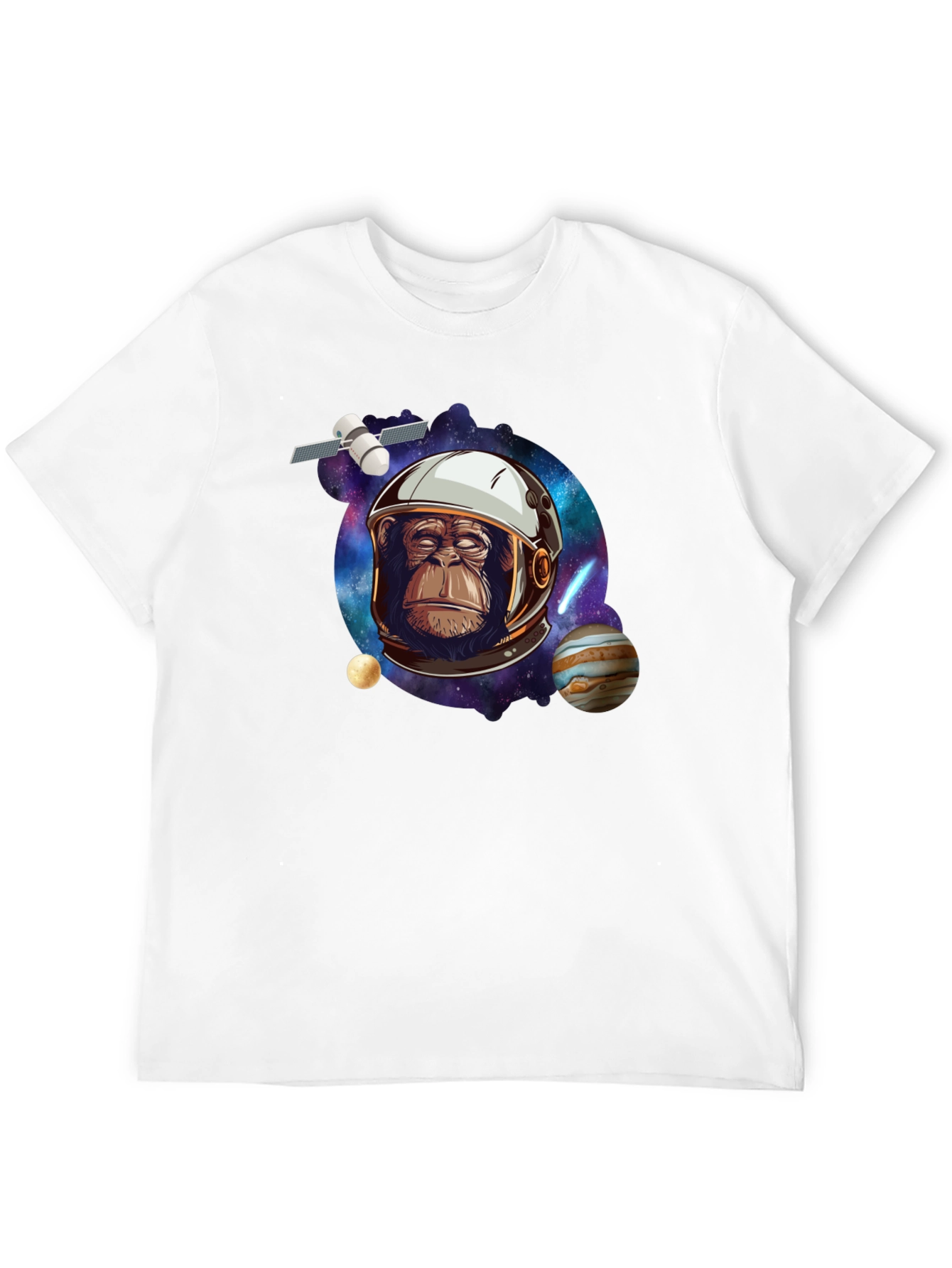 Space Monkey T-Shirt - Astronaut Chimp Graphic Tee
