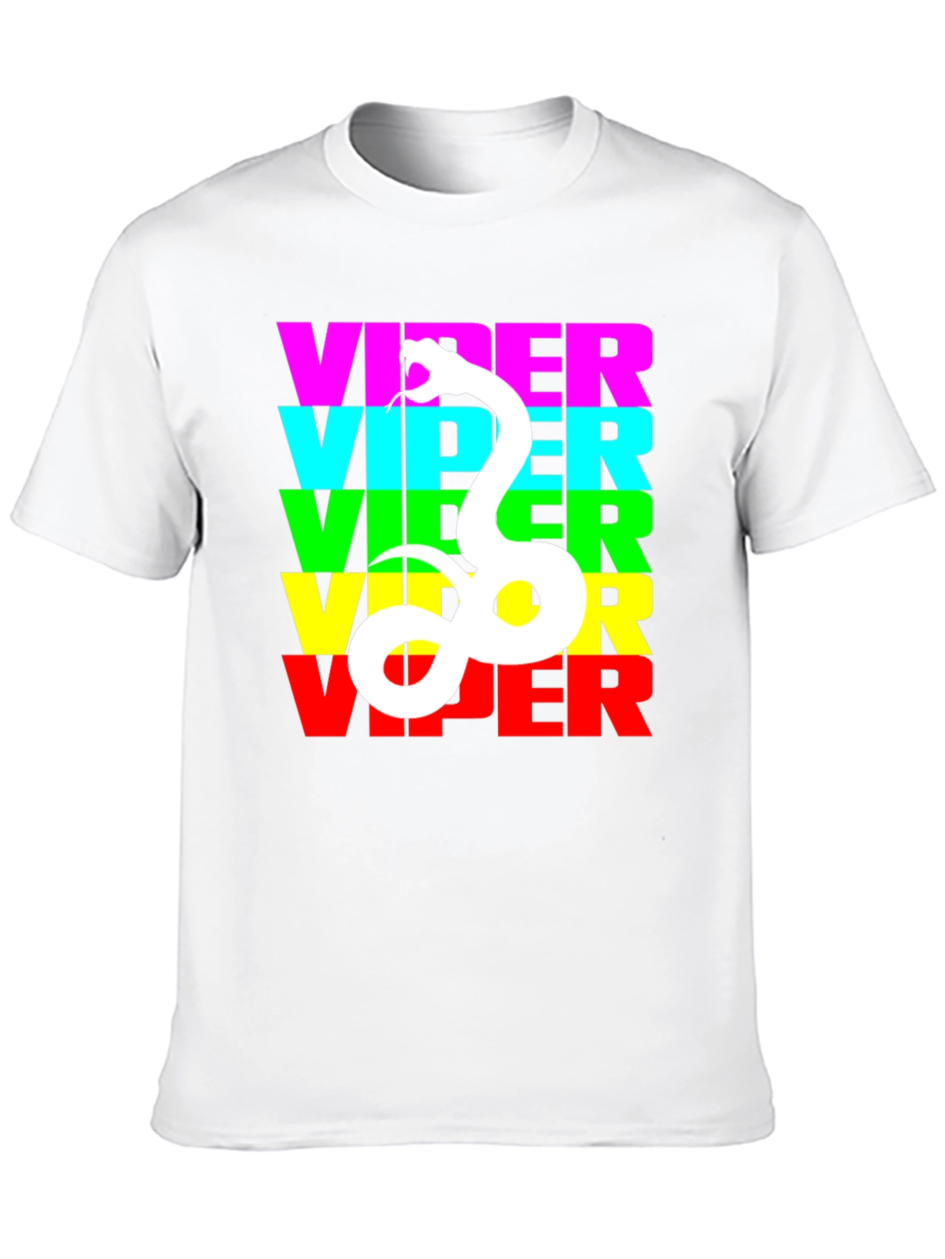 Viper Graphic Tee - Bold Snake Design
