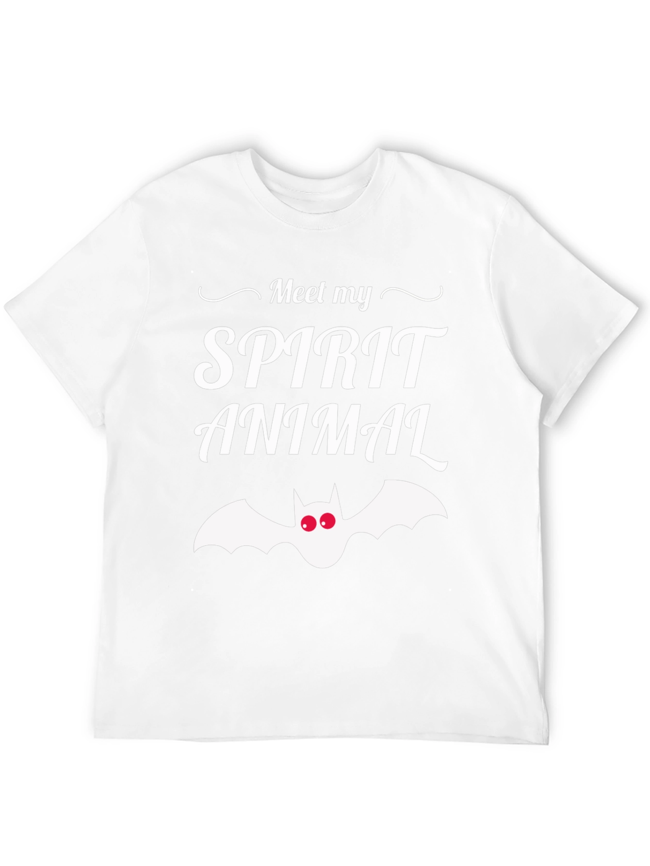 Spirit Animal Bat Graphic Tee - Halloween Shirt