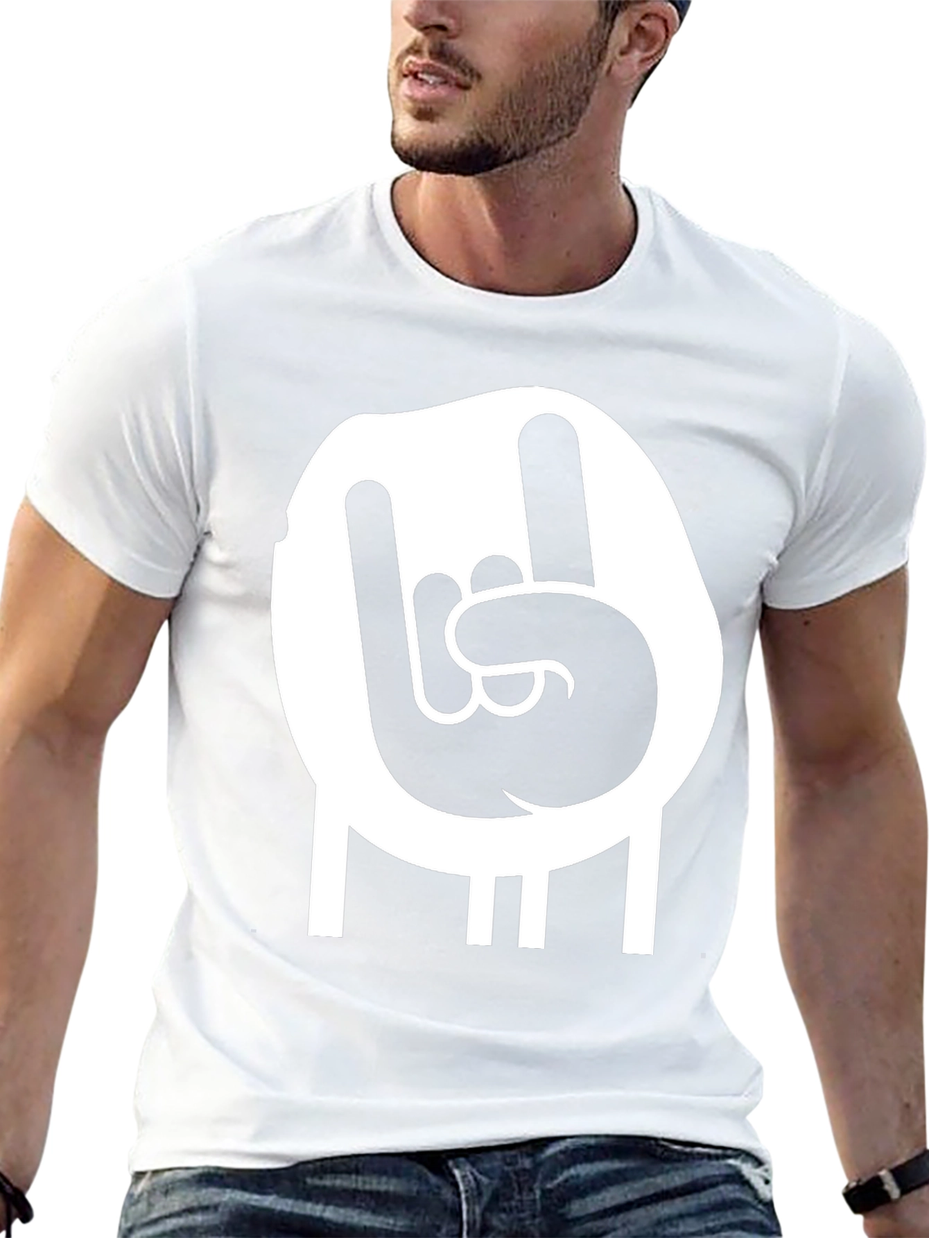 Rock On Black T-Shirt
