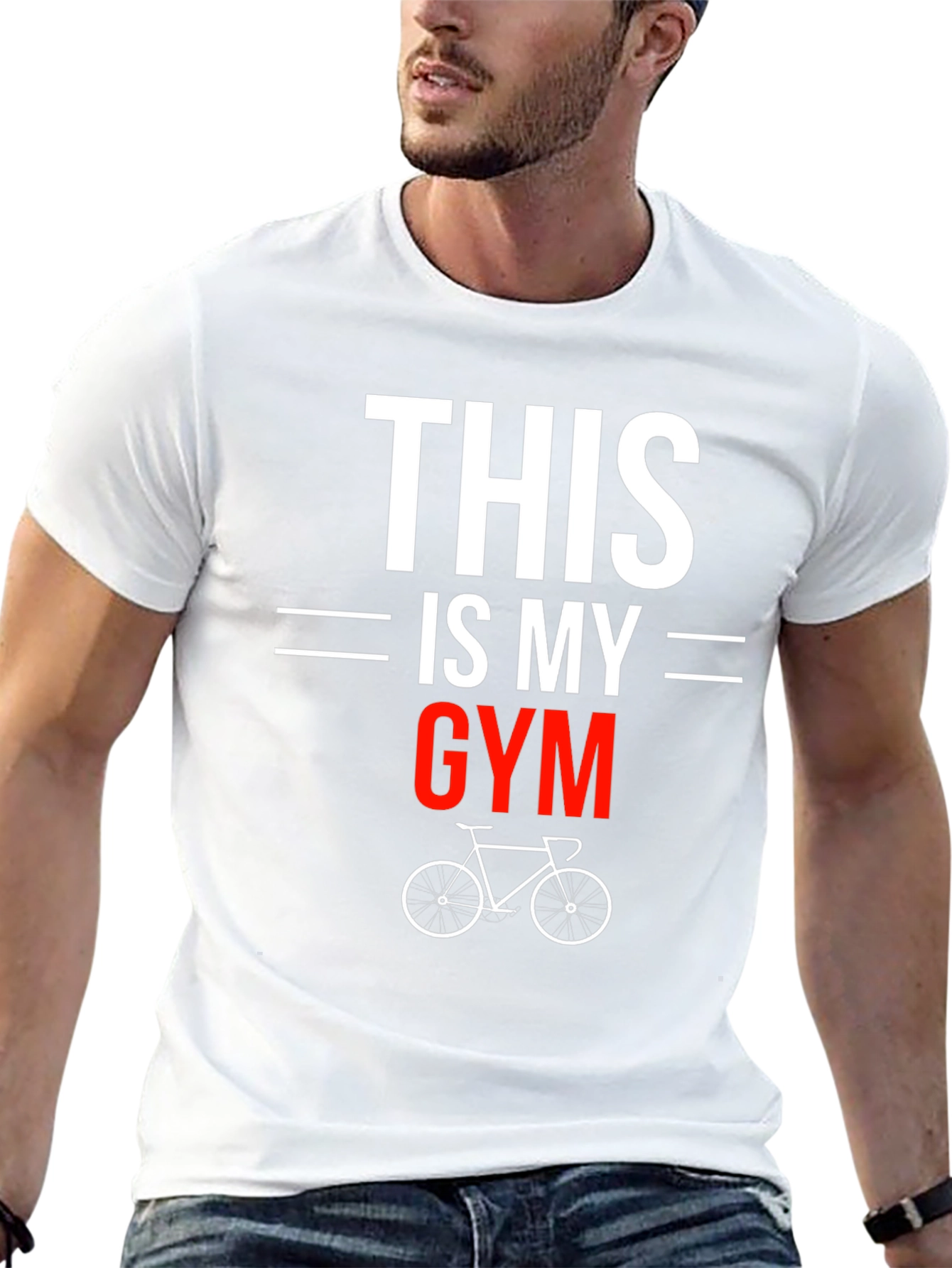 This is My Gym - Cycling T-Shirt