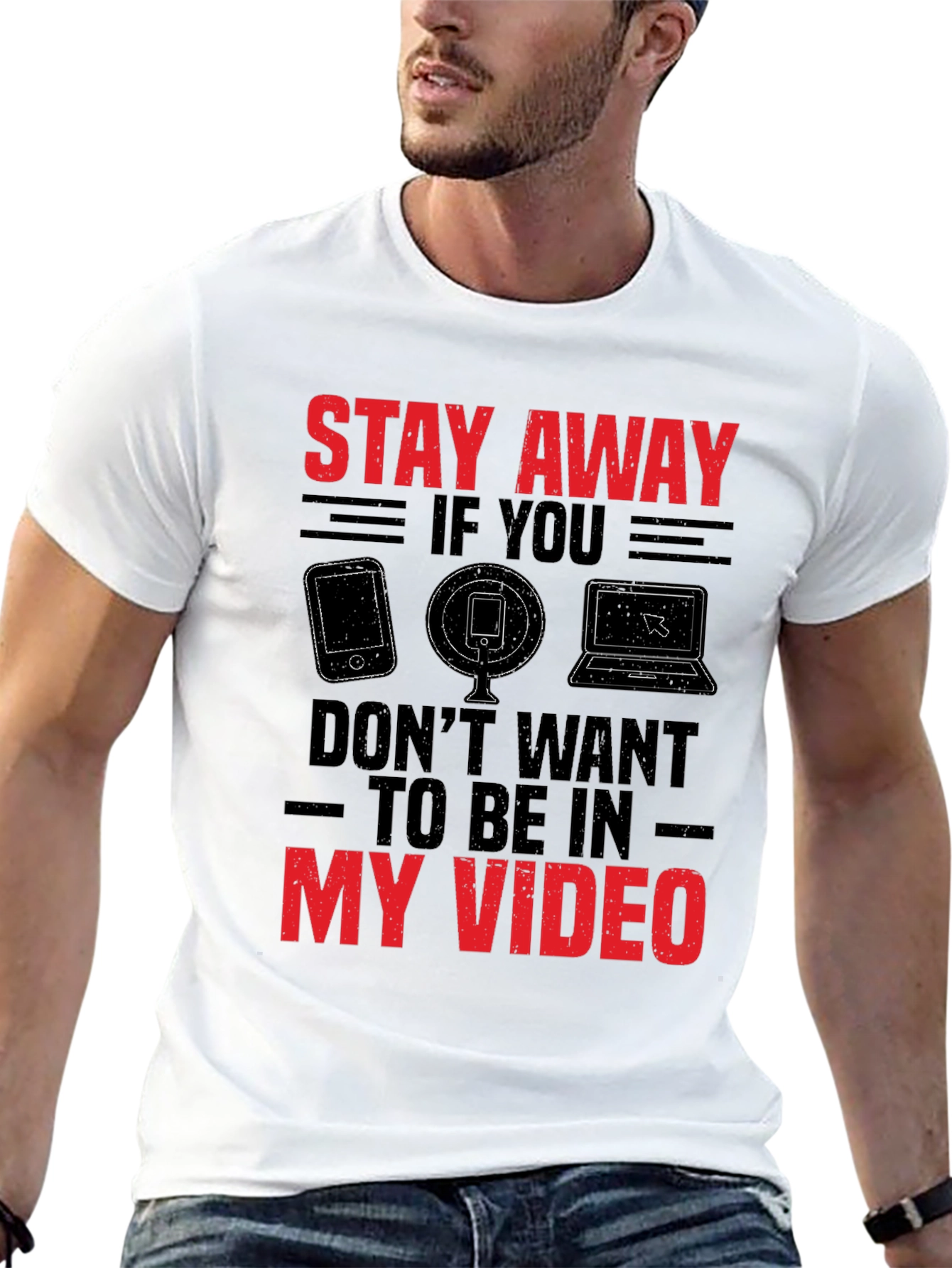 Stay Away My Video T-Shirt Vlogger Shirt
