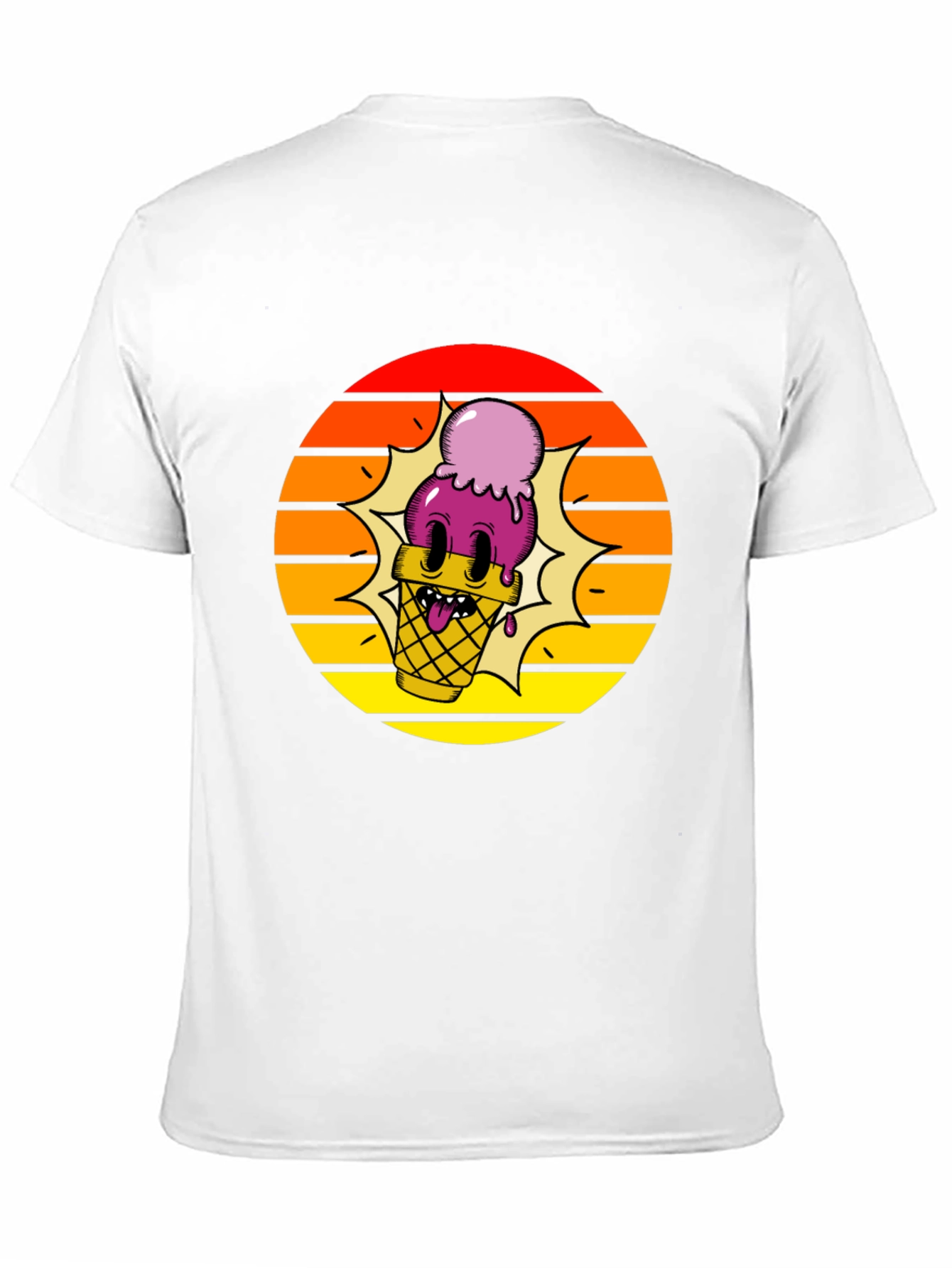 Retro Ice Cream Graphic Tee