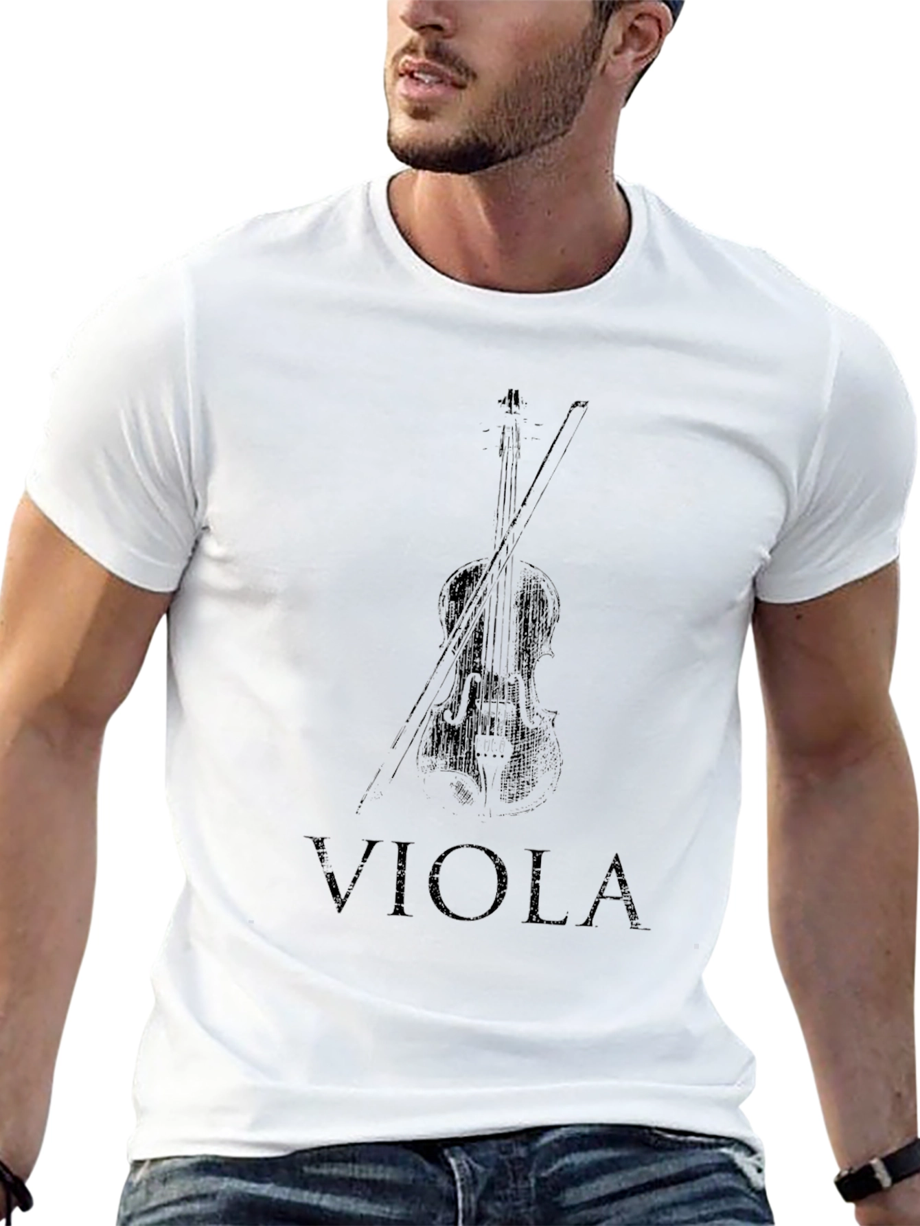 Viola T-Shirt: Musical Instrument Tee