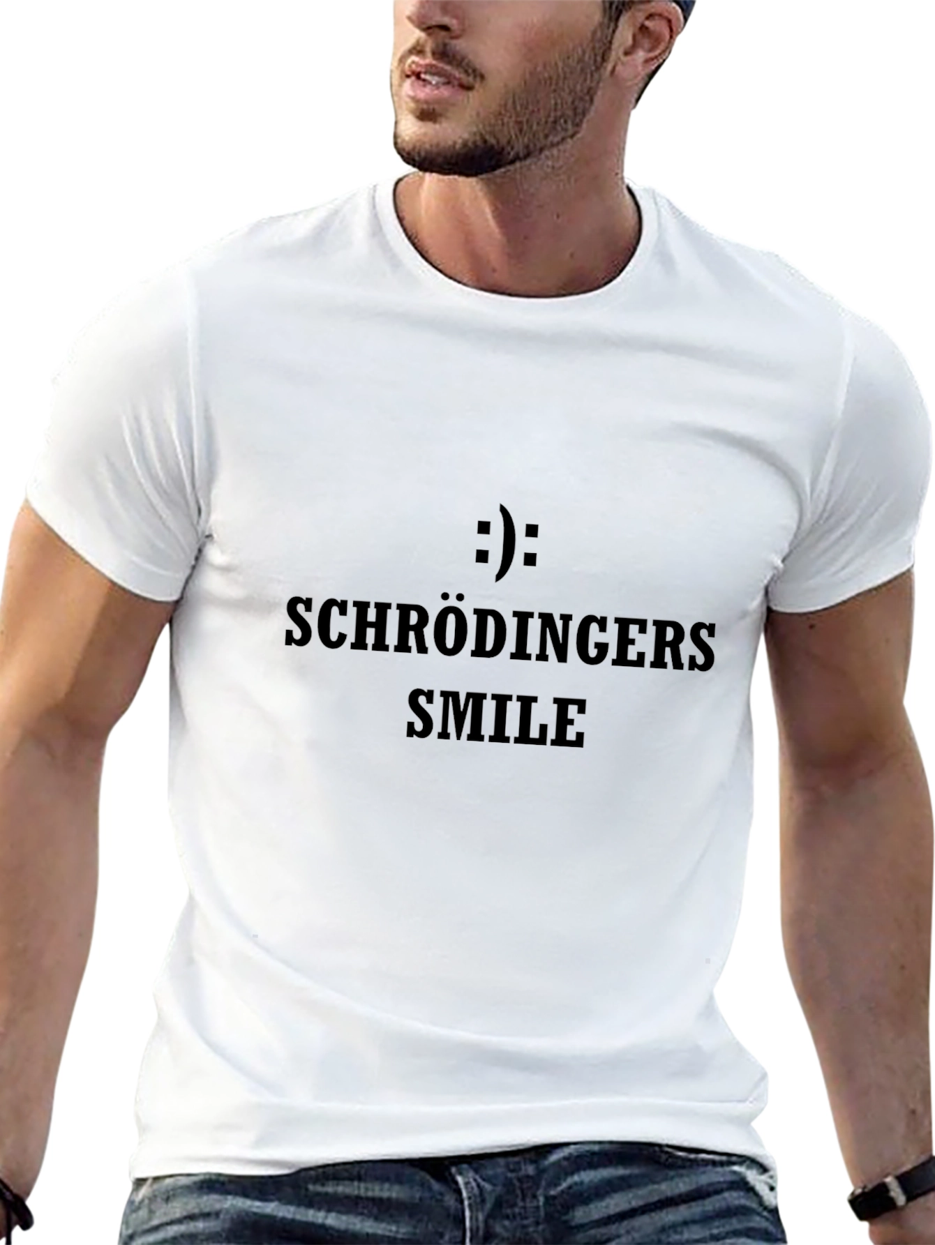 Schrödingers Smile T-Shirt - Funny Physics Tee