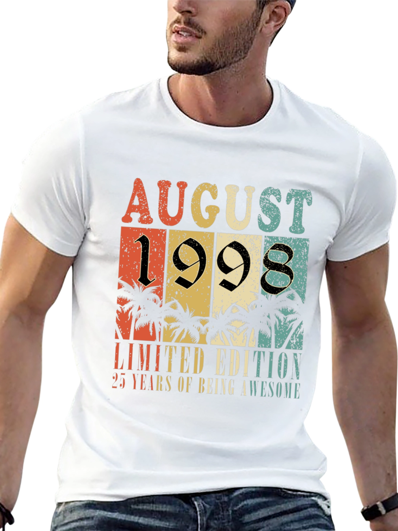 August 1998 Limited Edition 25th Birthday T-Shirt