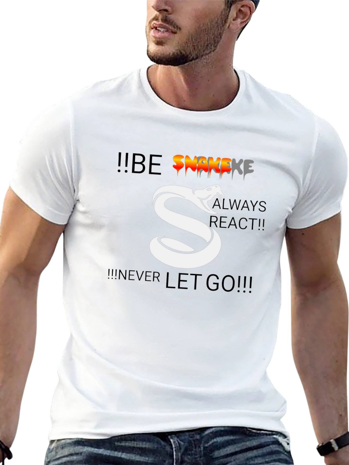 Be Snake - Motivational Graphic T-Shirt