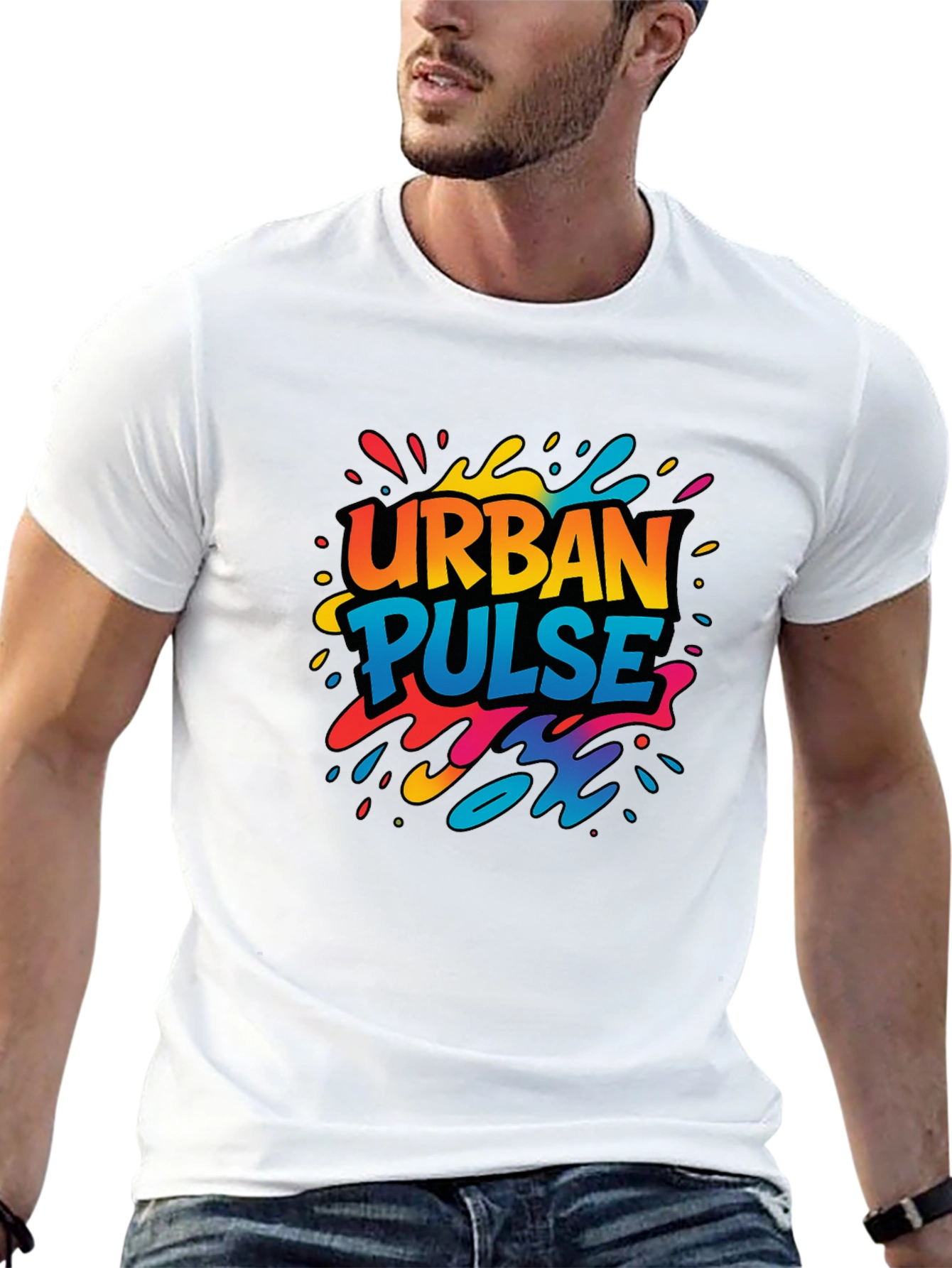 Urban Pulse Graphic T-Shirt