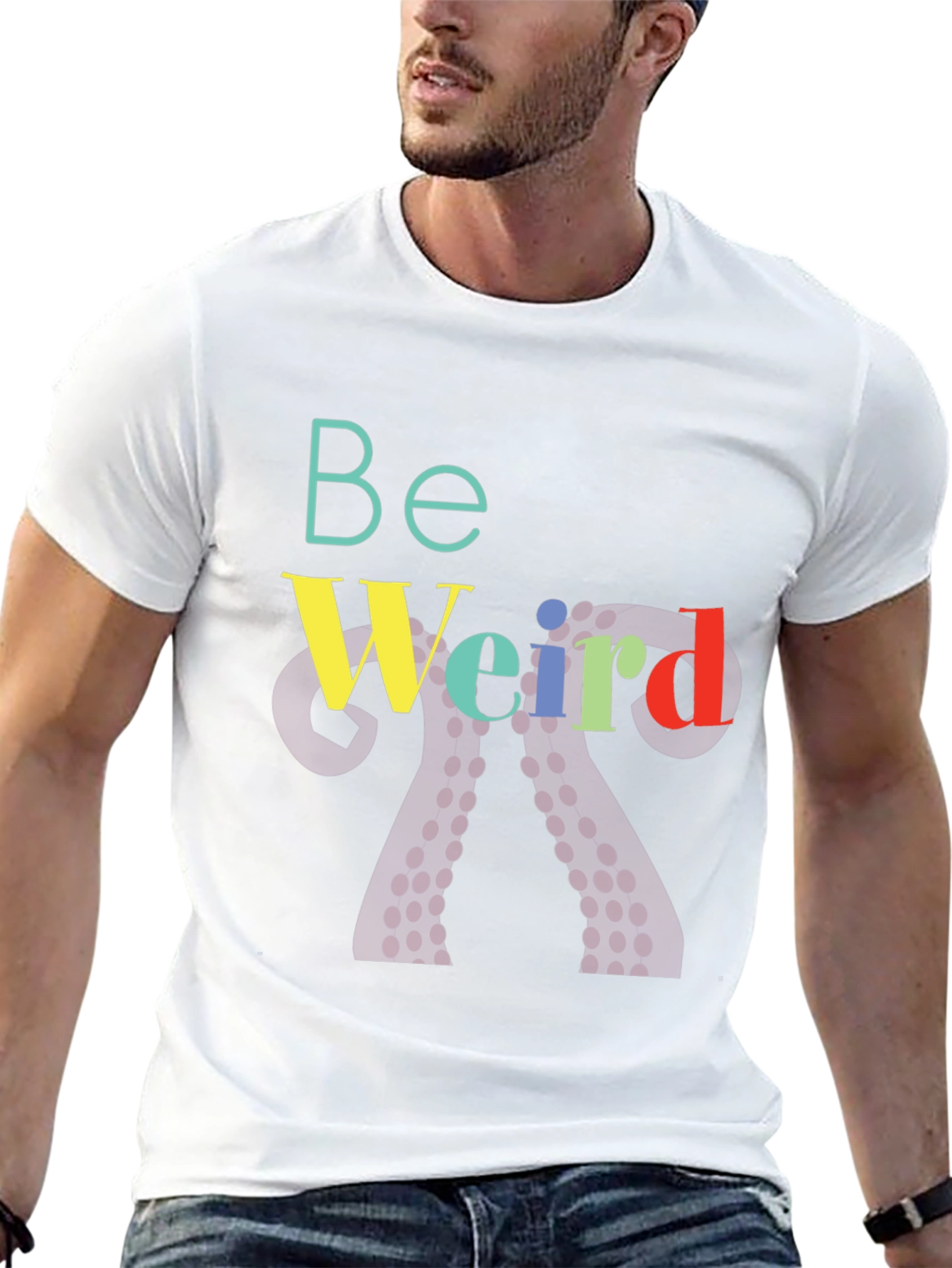Be Weird Octopus Tentacle T-Shirt