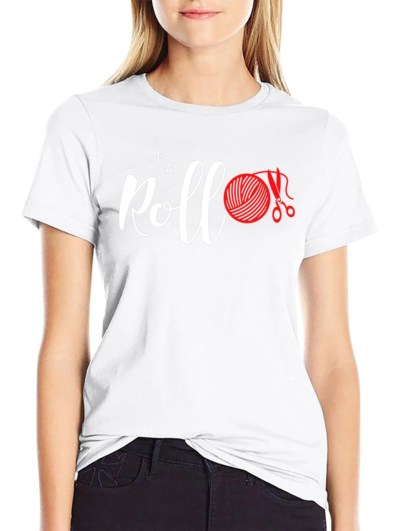 This Is How I Roll Knitting T-Shirt
