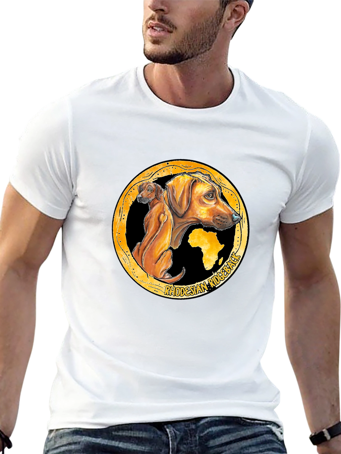 Rhodesian Ridgeback T-Shirt - Africa Dog Breed Tee