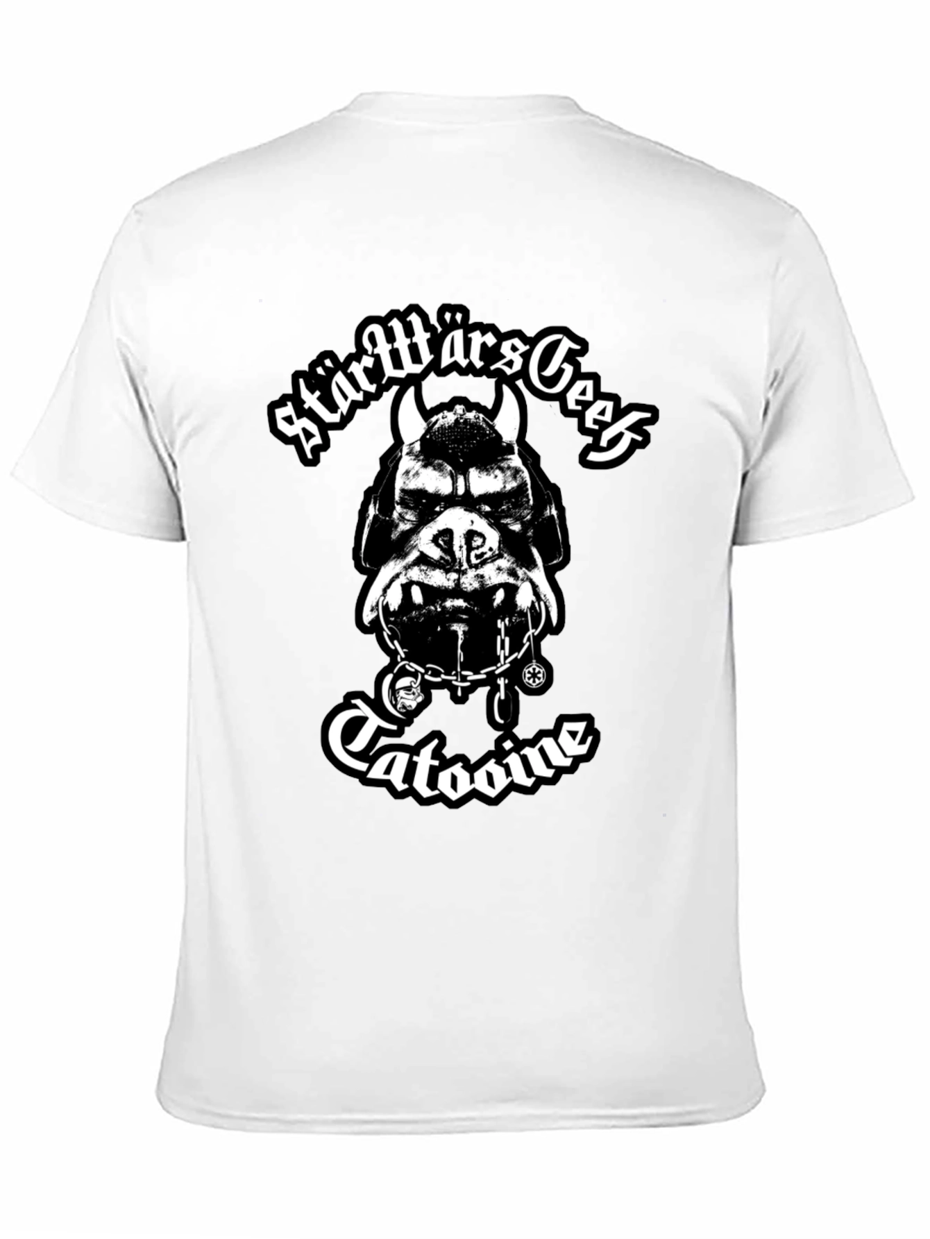 Star Wars Geek Tattooine Black T-Shirt