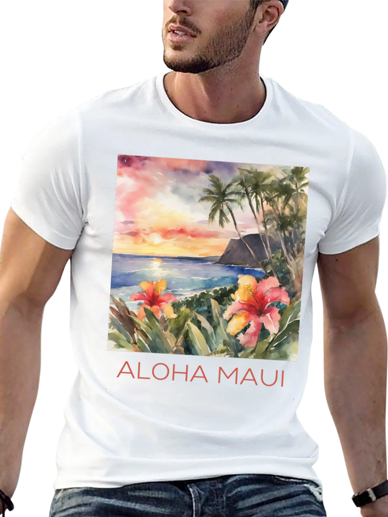 Aloha Maui Sunset T-Shirt