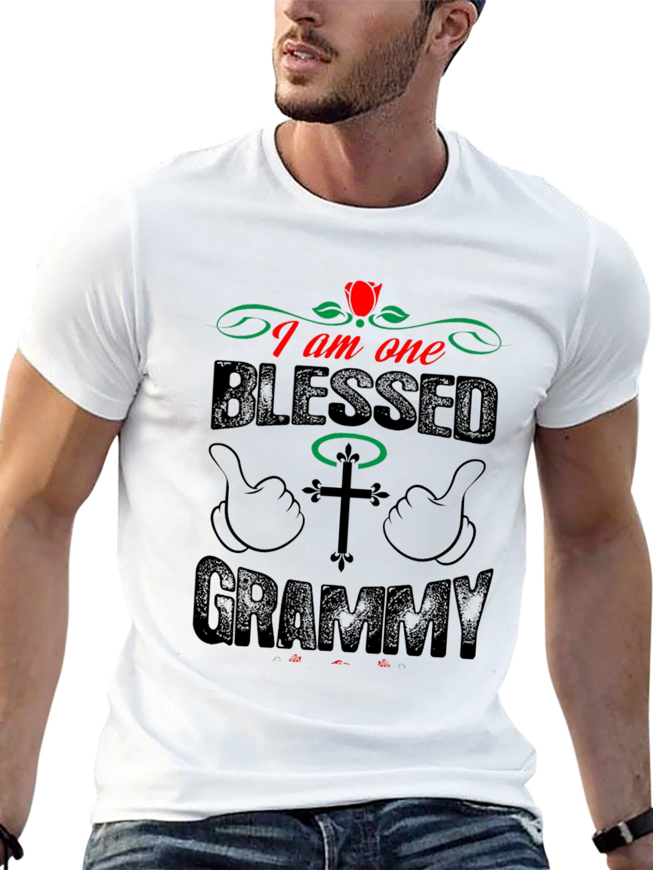 Blessed Grammy T-Shirt - Christian Apparel